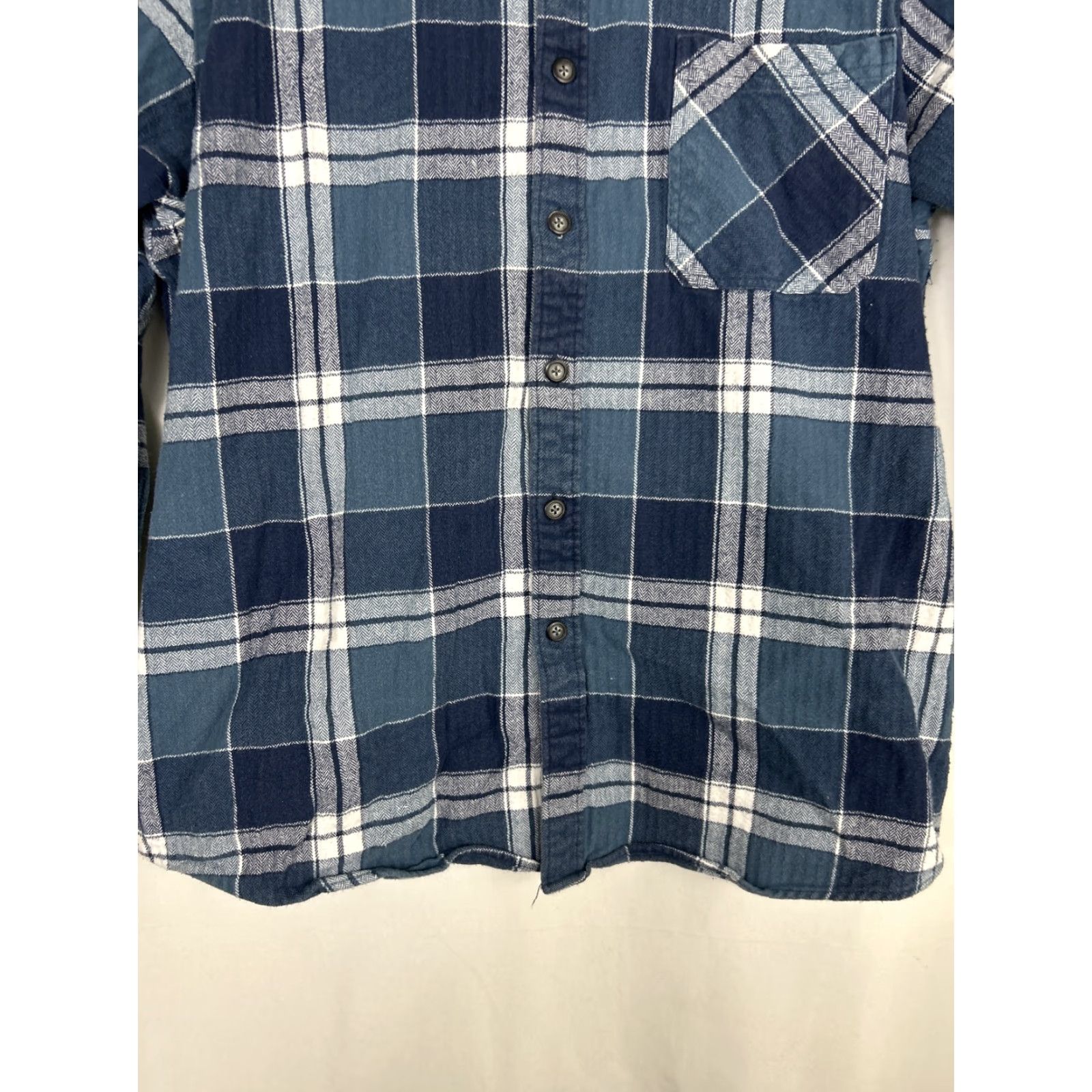 Vintage VINTAGE Anchorage Expedition Flannel Shirt Mens XL Blue White 100% Cotton Heavy Long Sleeve Button-Up Size US XL / EU 56 / 4 - 5 Thumbnail