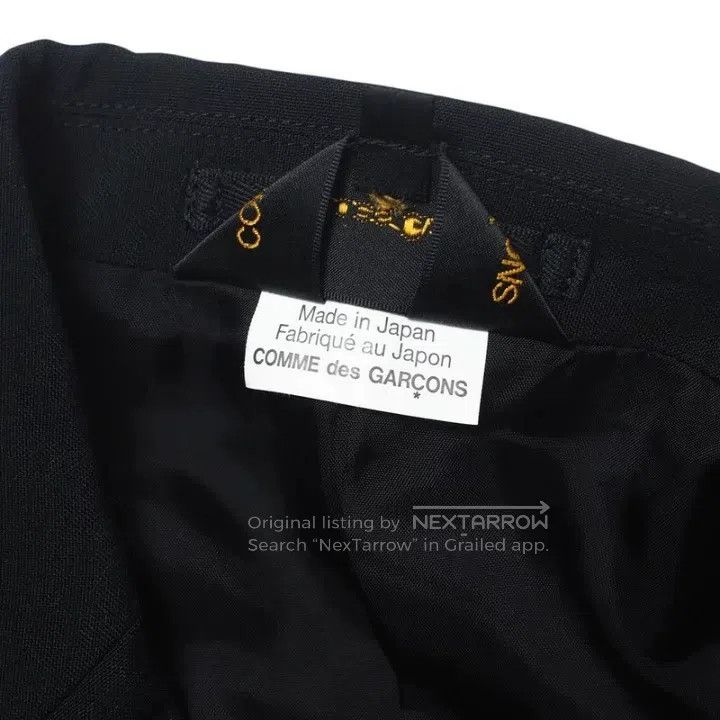 Comme des Garcons Comme des Garcons Black Retro Lace Design Top Size M / US 6-8 / IT 42-44 - 8 Thumbnail