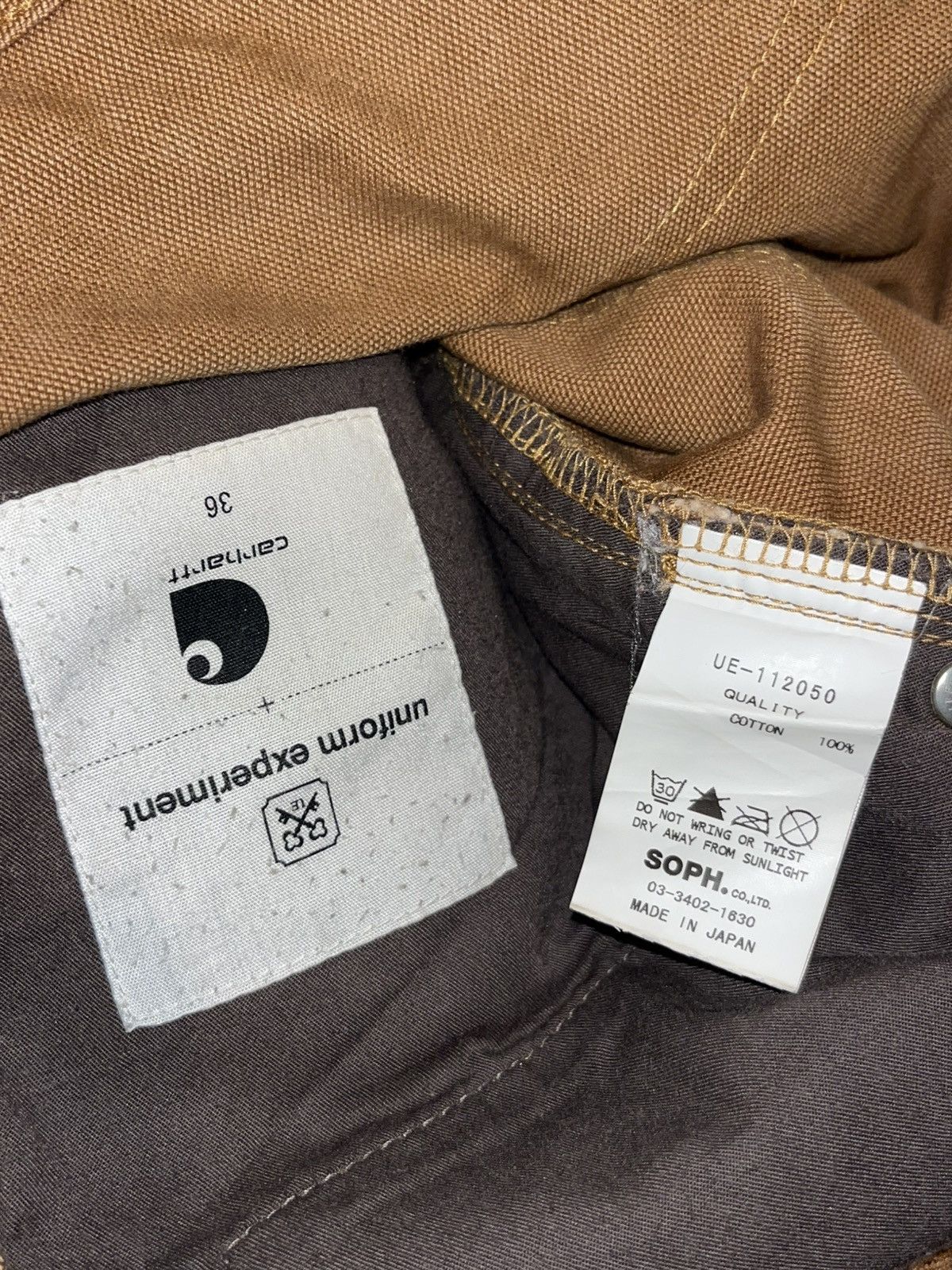 Carhartt × Vintage × uniform experiment CARHARTT x UNIFORM EXPERIMENT BRONCO PANT Size US 36 / EU 52 - 9 Thumbnail