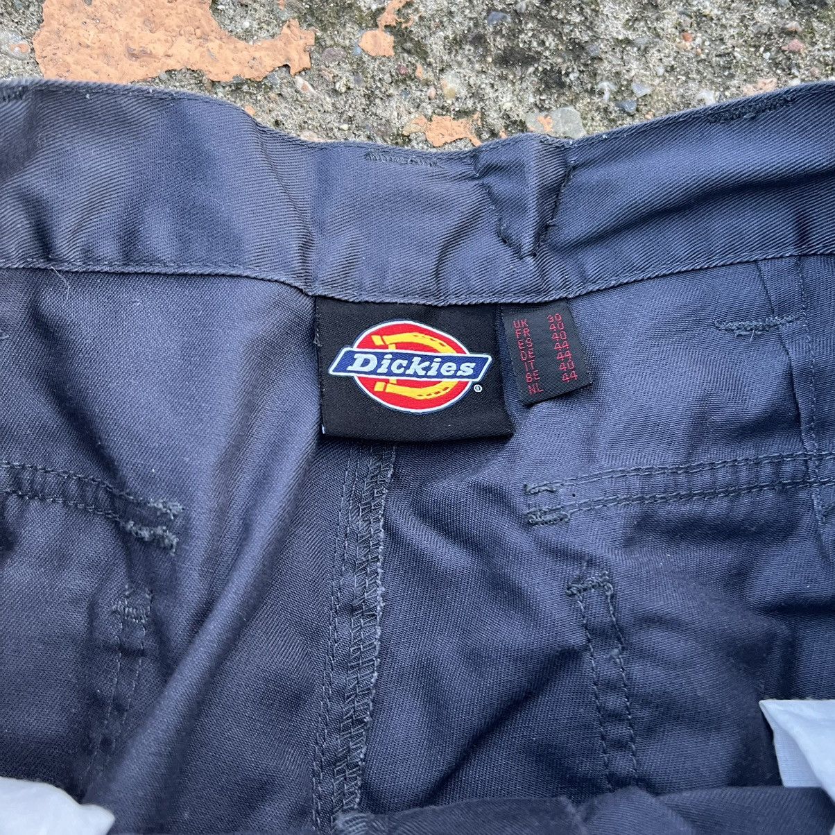 Dickies × Vintage 🔥 Vintage Dickies Big Logo Rap Denim Baggy Shorts Size US 30 / EU 46 - 3 Thumbnail