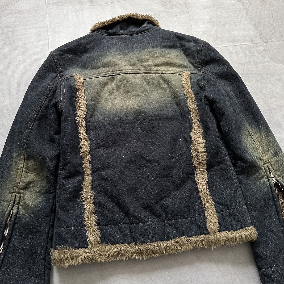 Hysteric Glamour × Undercover Punk LGB If Six Was Nine Fur Jacket Rick Owens Style Size L / US 10 / IT 46 - 19 Thumbnail