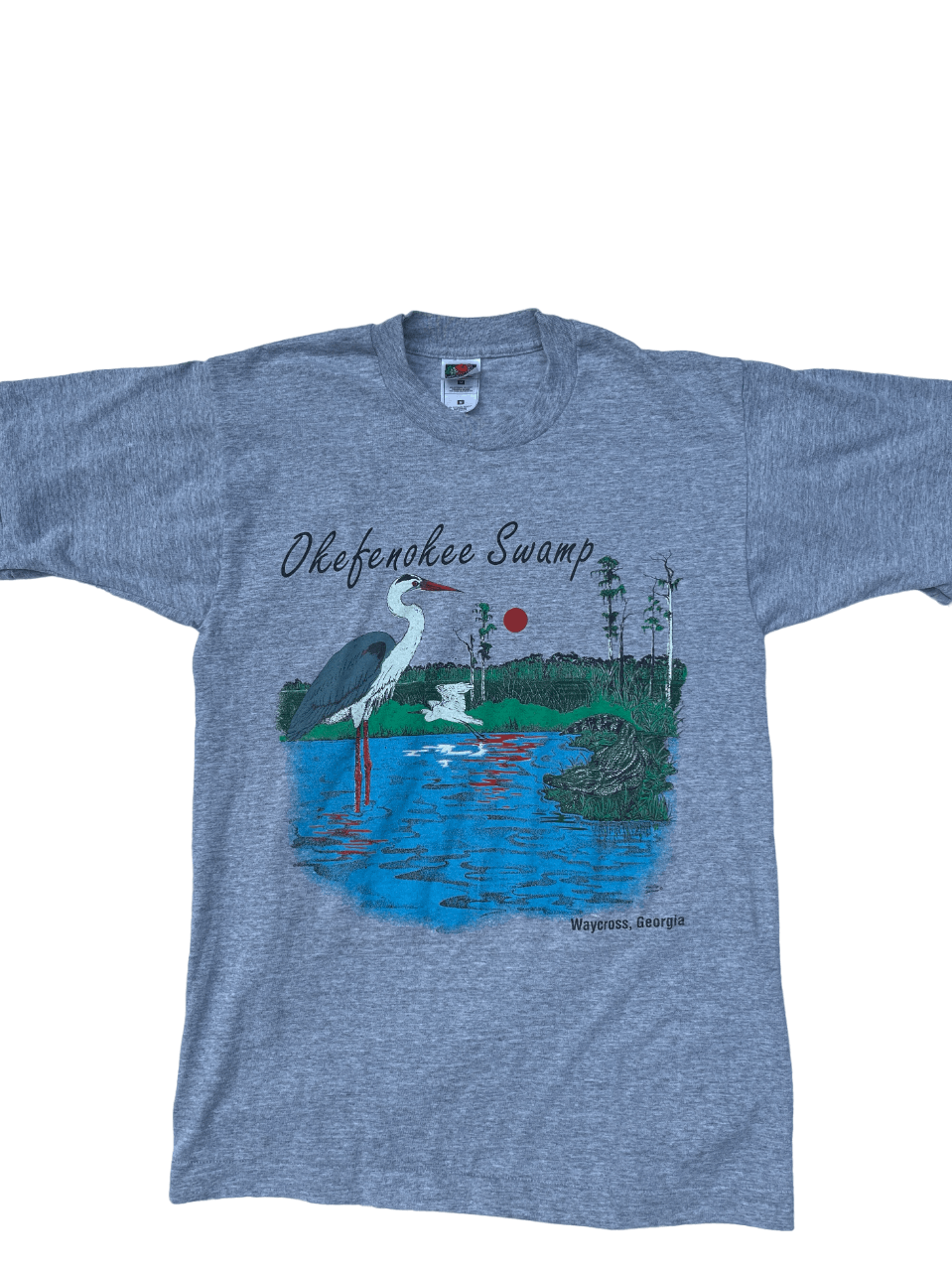 Vintage Vintage 90s Georgia Nature Single Stitch Tshirt Size US M / EU 48-50 / 2 - 1 Thumbnail
