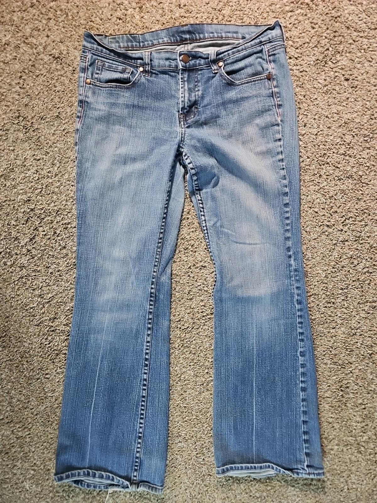 Pink Love Pink 12S Blue Jeans Bootcut Size 34" / US 12 / IT 48 - 1 Thumbnail