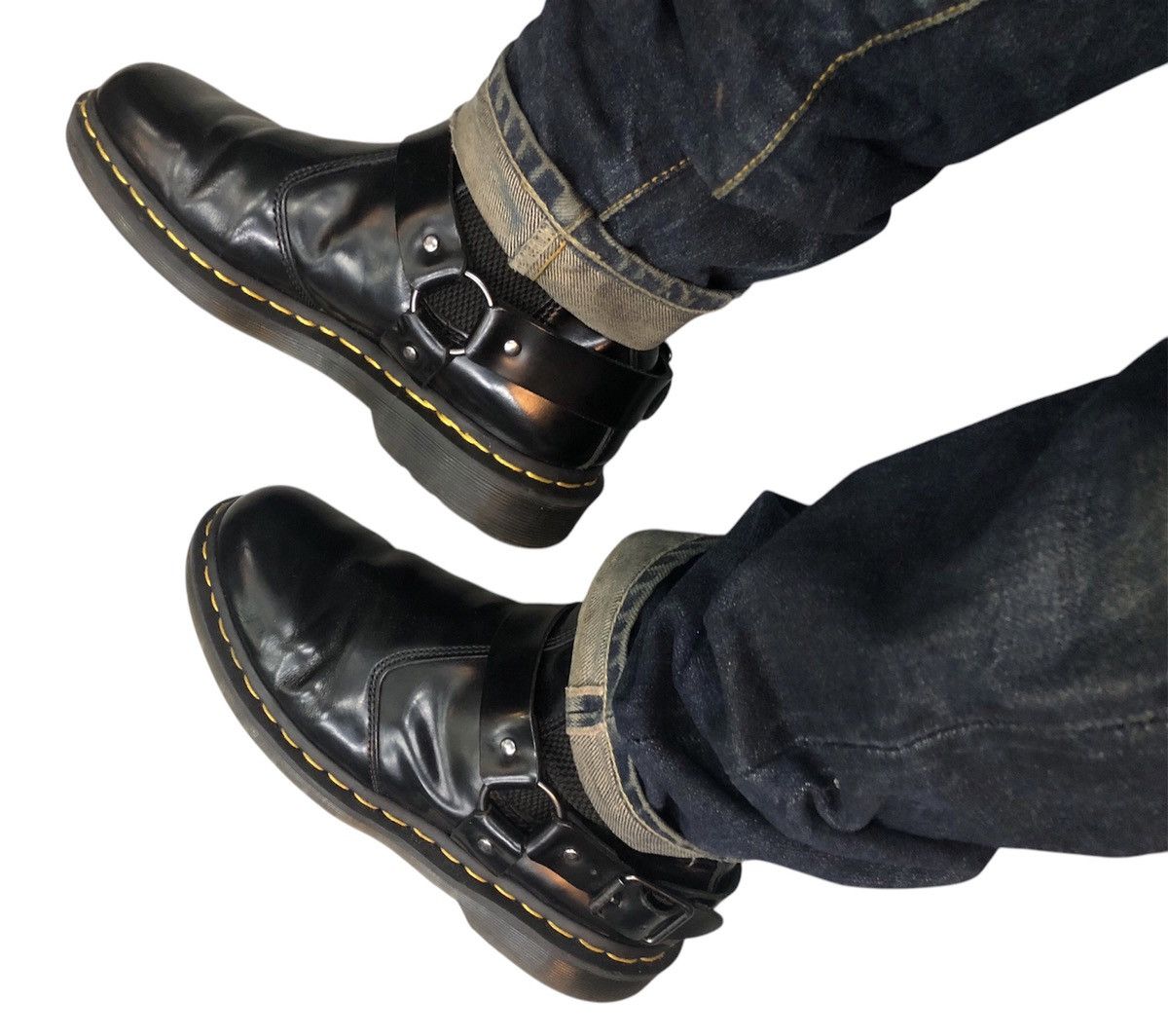 Dr. Martens × Vintage Vintage Dr.Martens Boots Leather Shoes Unisex Uk8/Us9 Size US 8 / EU 41 - 21 Thumbnail