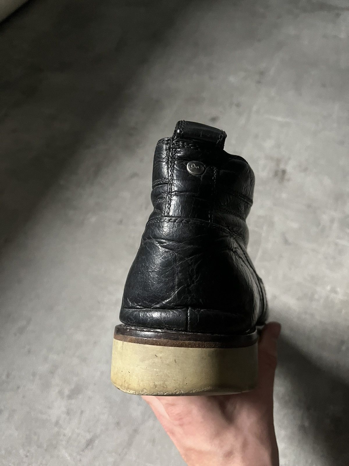 Dolce & Gabbana Dolce & Gabbana leather black boots rare Size US 12 / EU 45 - 9 Thumbnail