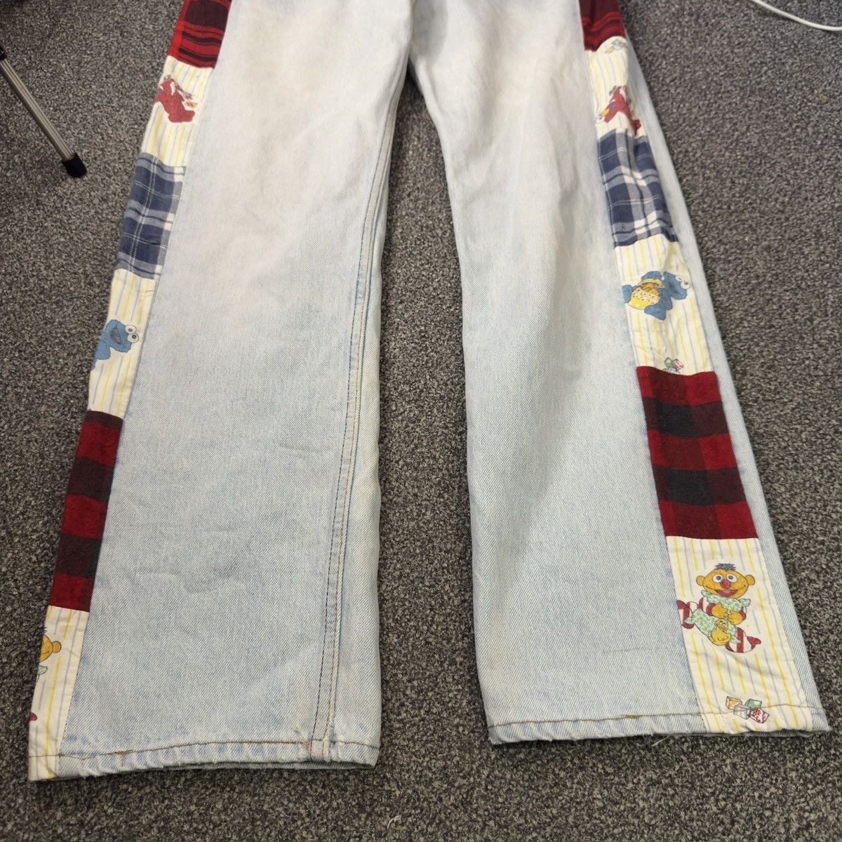 Levi's Vintage 90s Levis Rework Patch Denim W31 Size US 31 - 5 Thumbnail