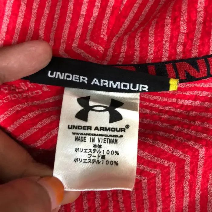 Under Armour Vtg UNDER ARMOUR RUGBY Football Soccer Hoodie Jacket Zipper Size US M / EU 48-50 / 2 - 8 Thumbnail