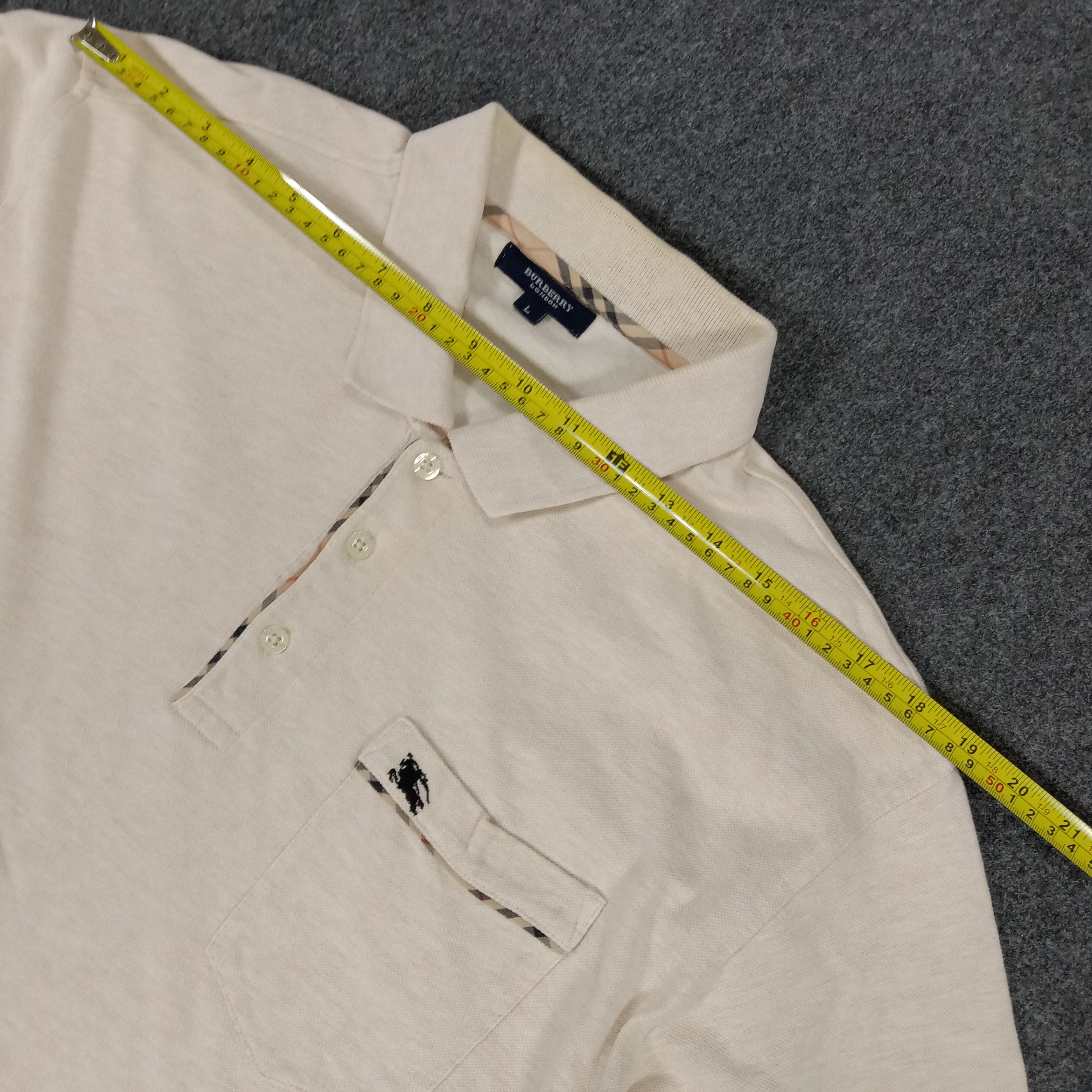 Burberry × Vintage Burberry London Italian Brand Polos Size US L / EU 52-54 / 3 - 6 Thumbnail