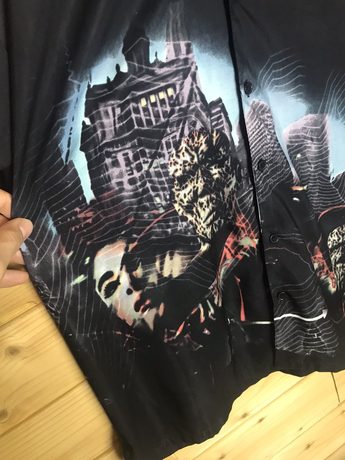 Vintage Vintage Haunted Night shirt Size US L / EU 52-54 / 3 - 3 Thumbnail