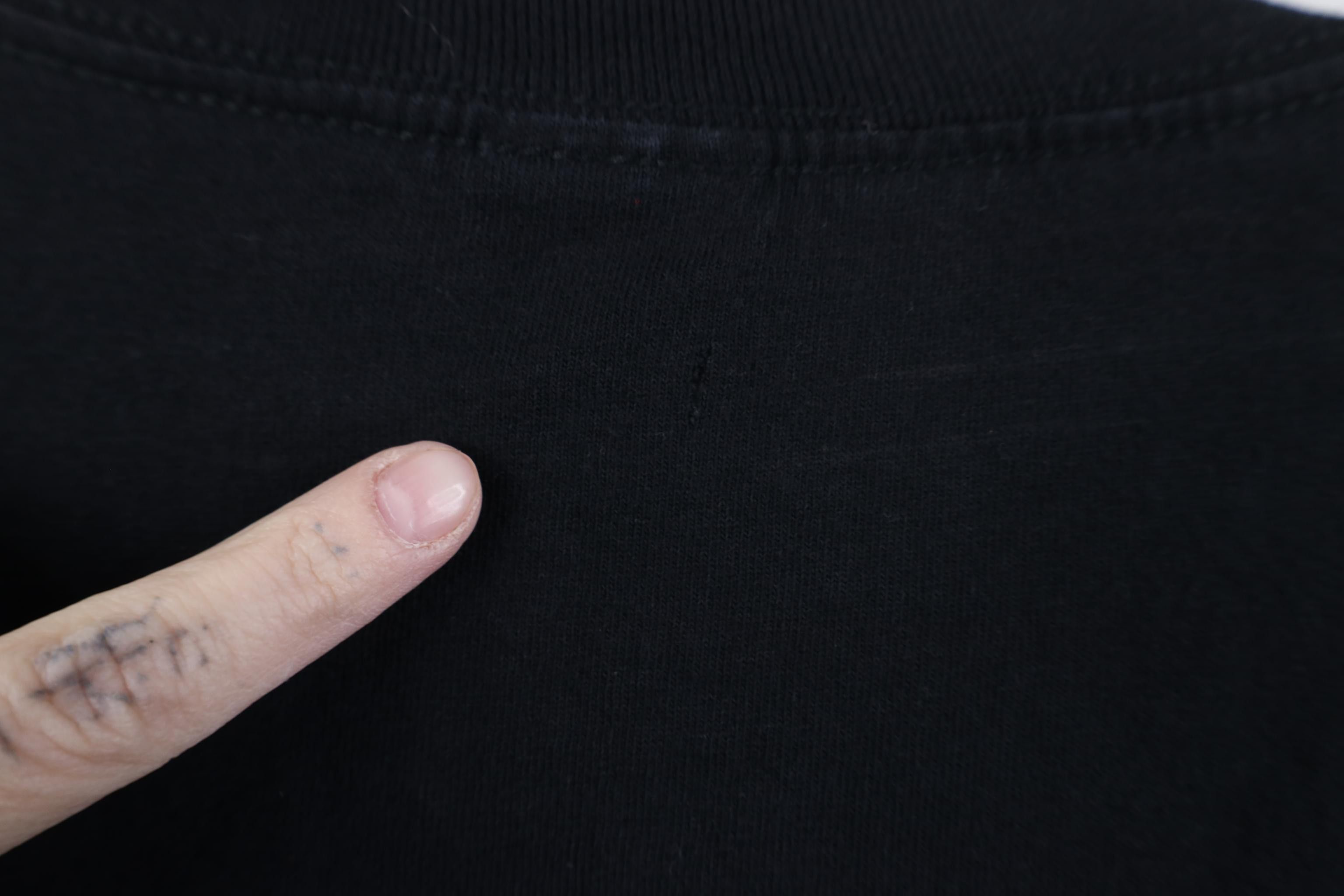 Vintage Vintage 90s University of Texas Long Sleeve T-Shirt Black Size US XL / EU 56 / 4 - 16 Thumbnail