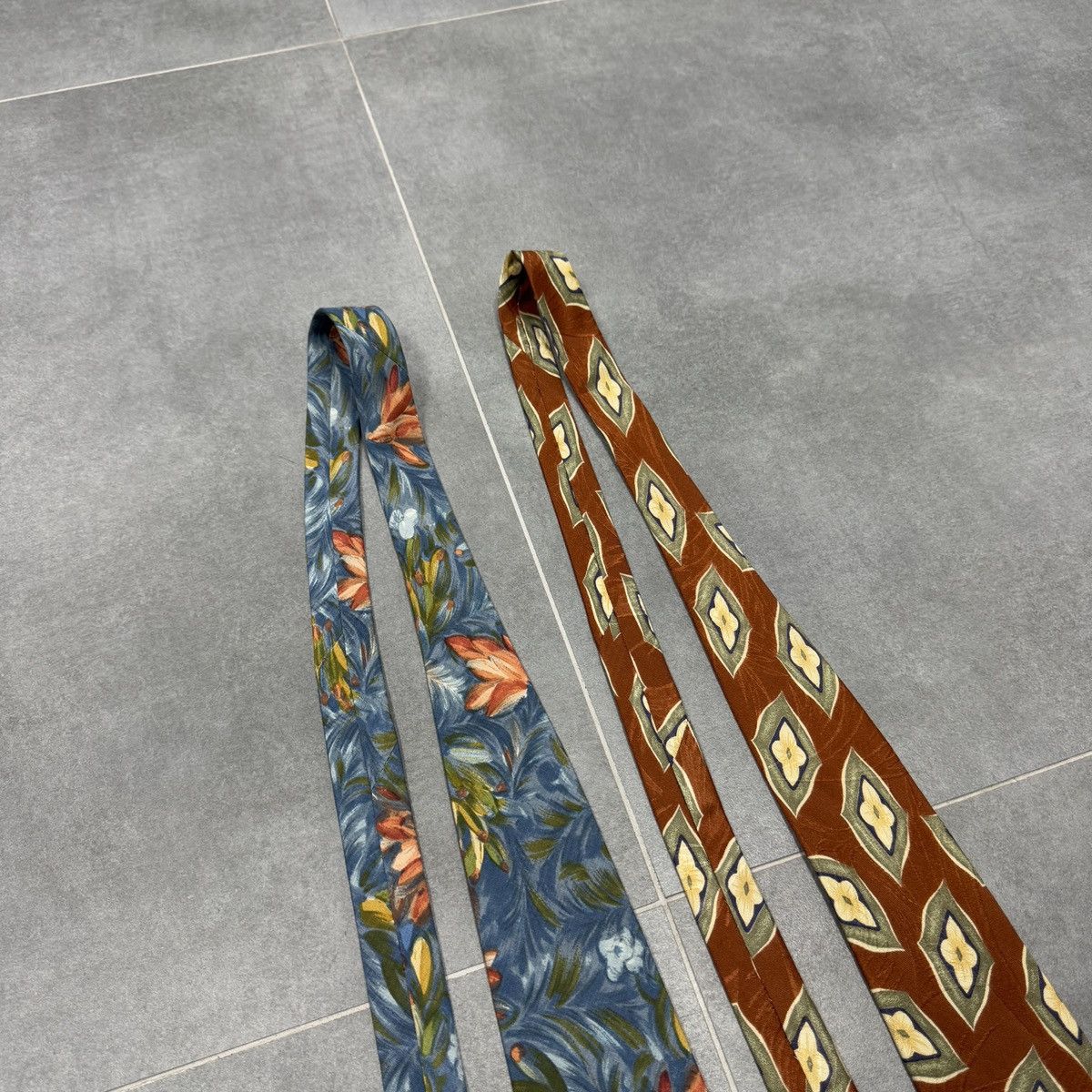 Hugo × Hugo Boss × Vintage Vintage Hugo Boss Silk Ties x2 Size ONE SIZE - 8 Thumbnail