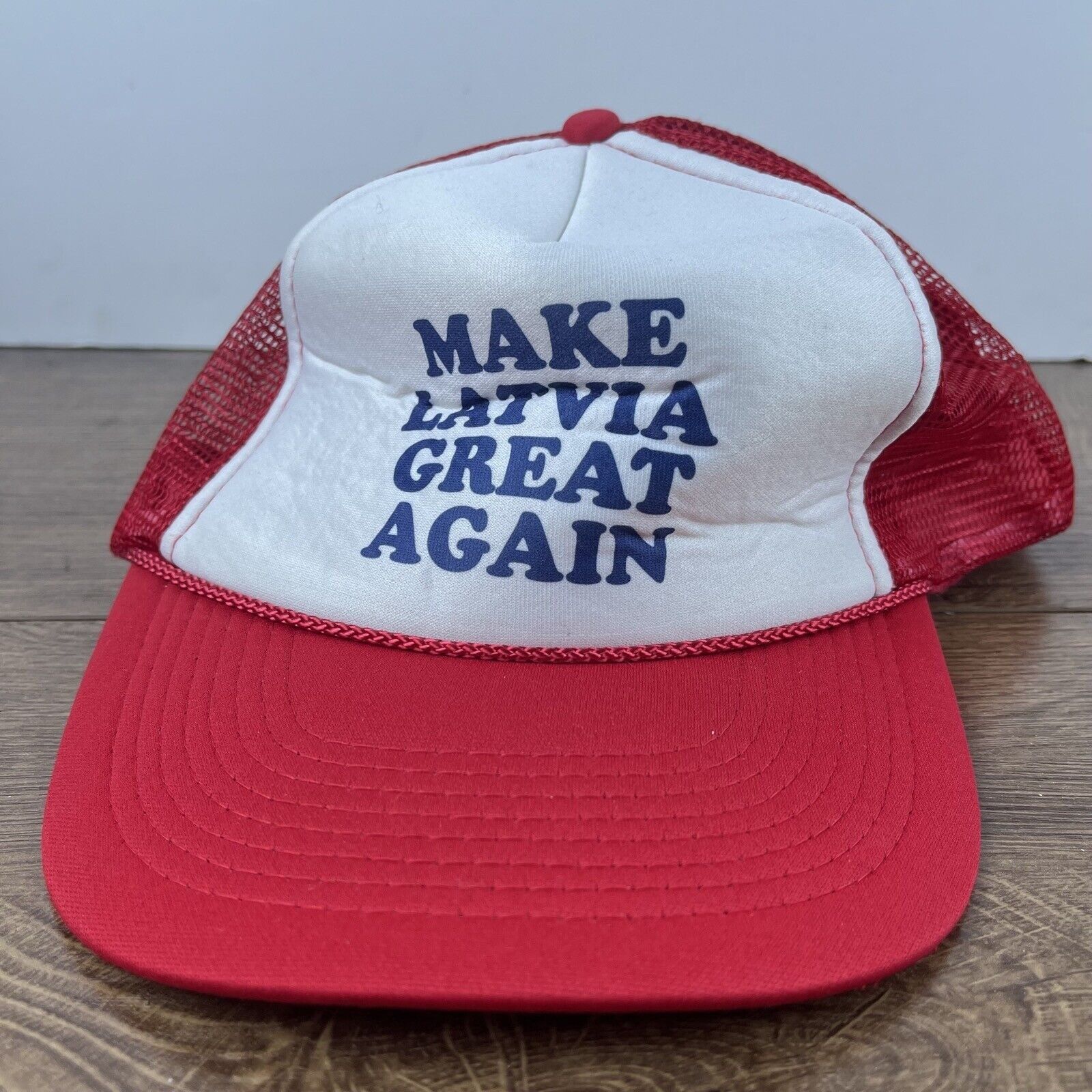 Other Latvia Hat Make Latvia Great Again Hat Adjustable Hat Red Ha Size ONE SIZE - 1 Thumbnail