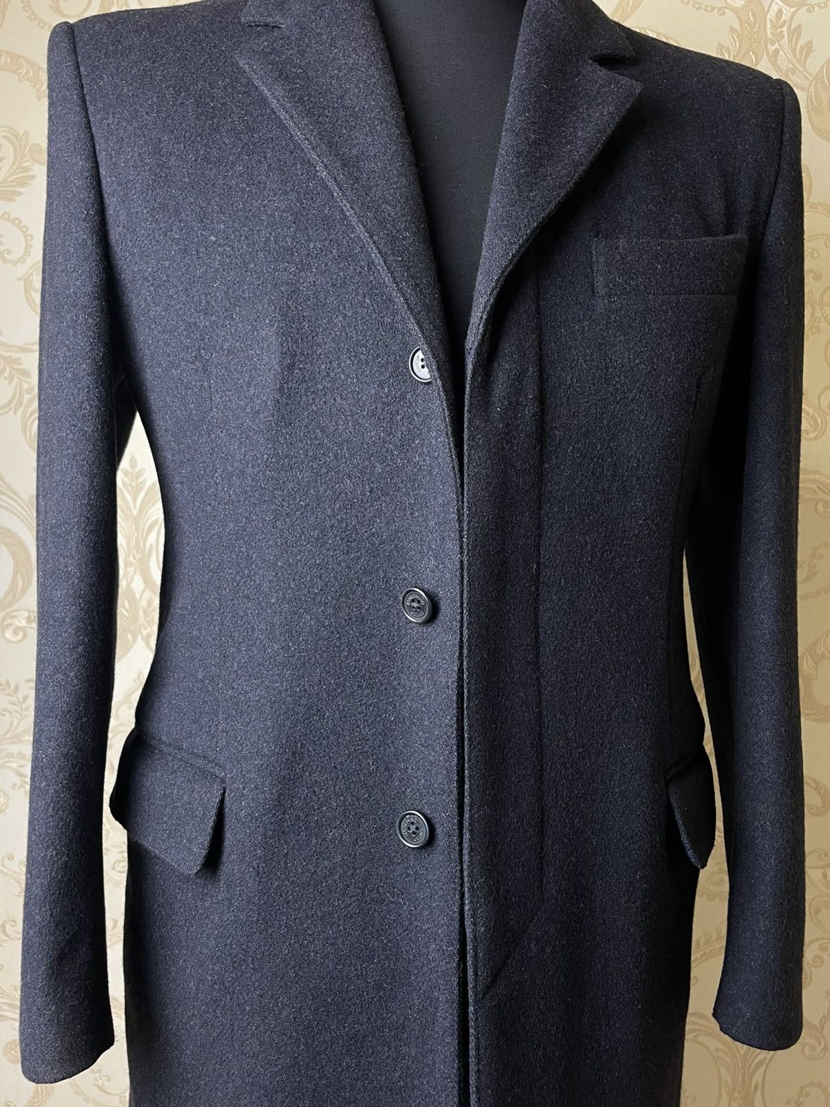 Moschino Vintage Moschino Jeans Wool Coat Size US S / EU 44-46 / 1 - 12 Thumbnail