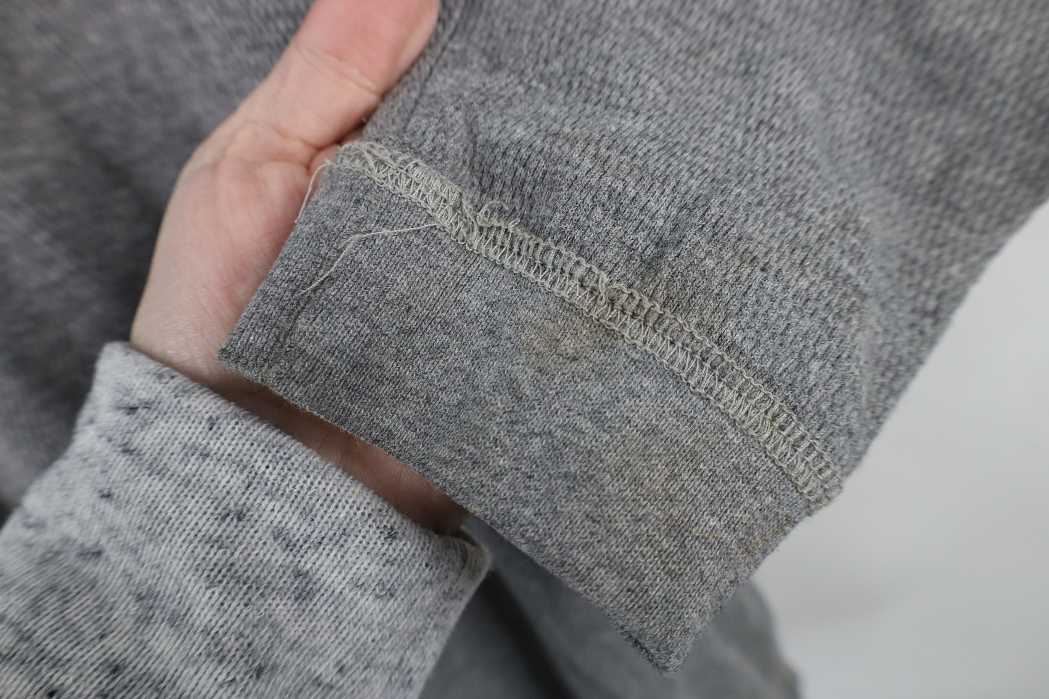 Vintage Vintage 90s Streetwear Knit Long Sleeve Henley T-Shirt Size US XL / EU 56 / 4 - 5 Thumbnail