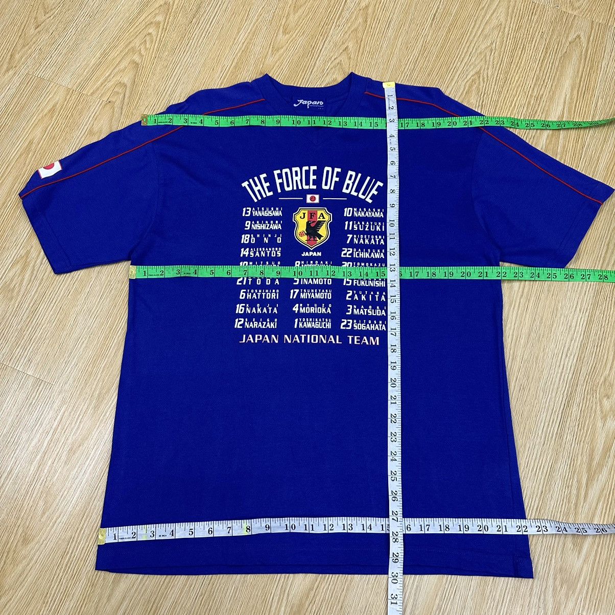 Adidas Vintage Japan Football Squad World Cup Player Tshirt A713 Size US L / EU 52-54 / 3 - 5 Thumbnail