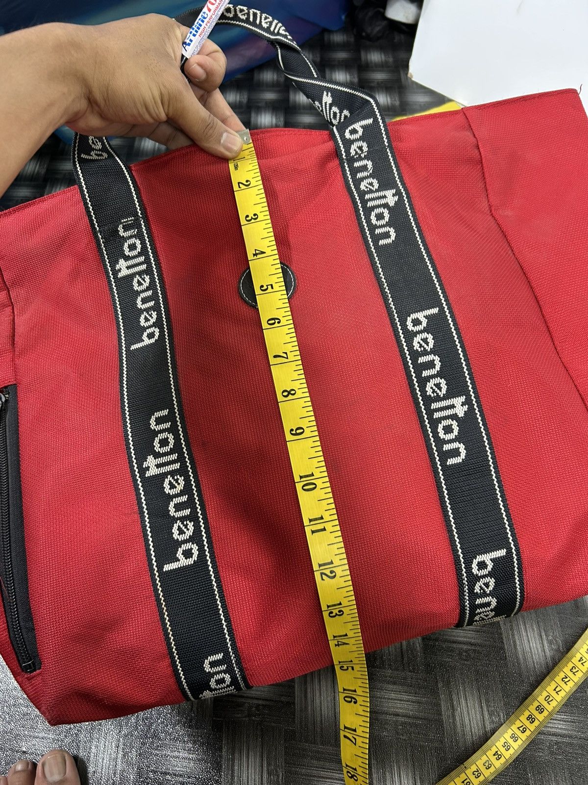 Benetton ⚡️Vintage Benetton Nylon Shoulder Bag Size ONE SIZE - 12 Thumbnail
