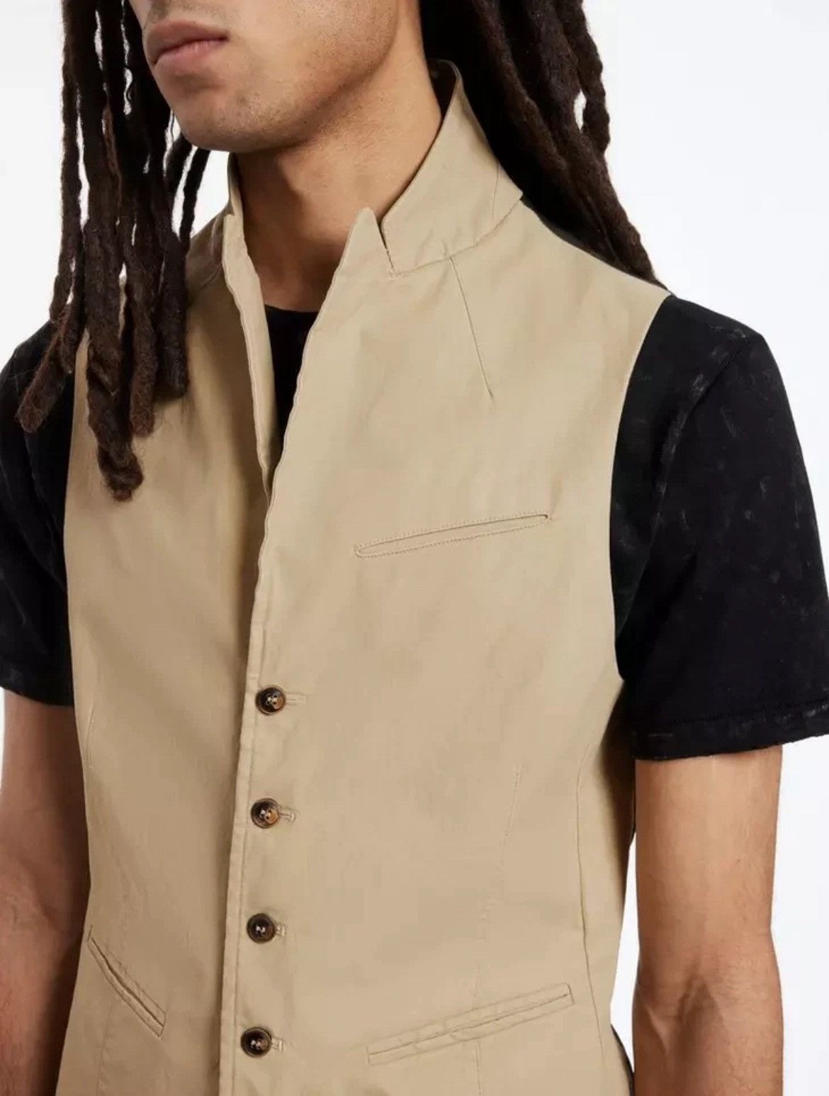 John Varvatos Woodward Vest Jacket EU46 US36 Size US S / EU 44-46 / 1 - 2 Thumbnail