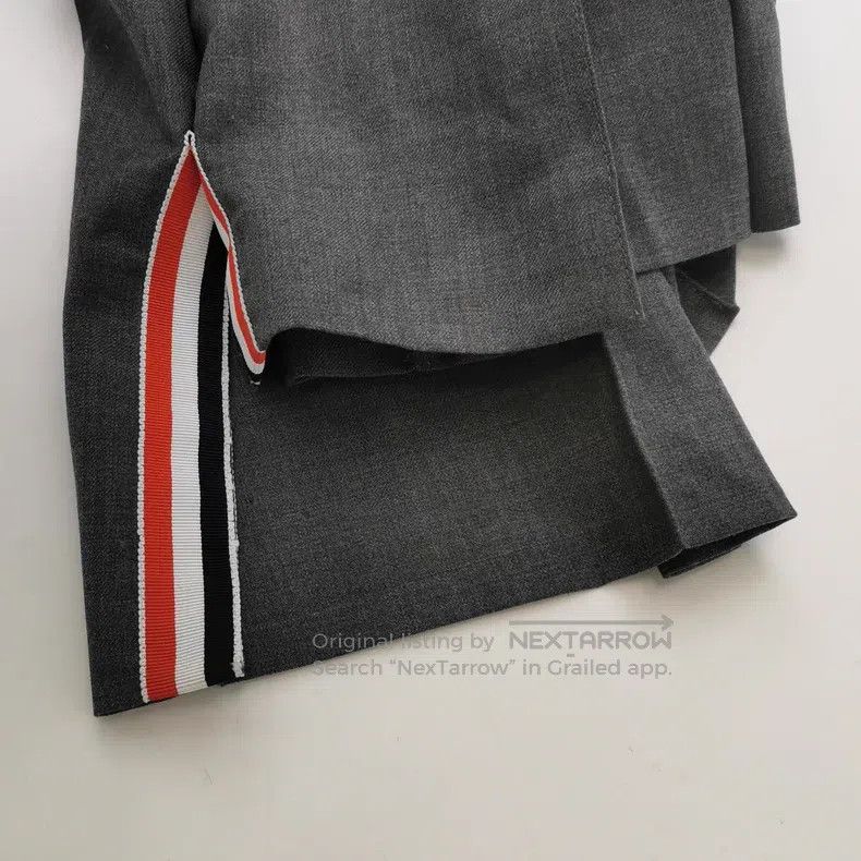 Thom Browne Thom Browne Wool Pleated Skirt Size 27" / US 4 / IT 40 - 4 Thumbnail