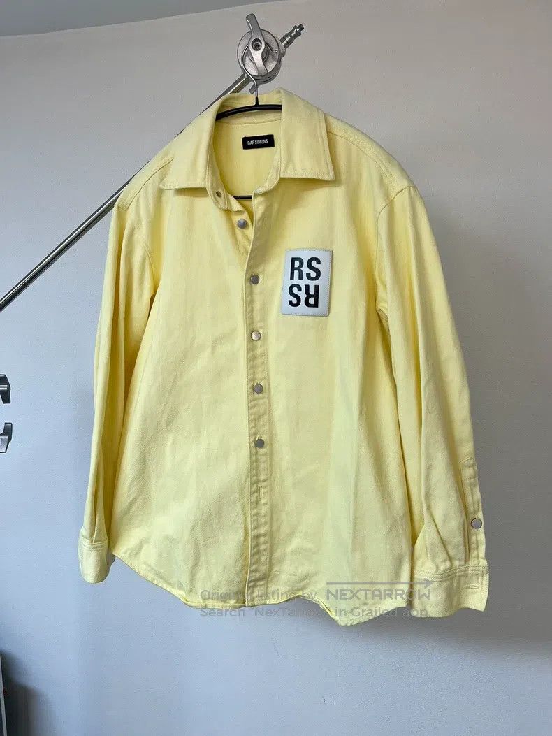 Raf Simons Raf Simons 19/20aw egg yolk patch shirt Size US S / EU 44-46 / 1 - 2 Thumbnail