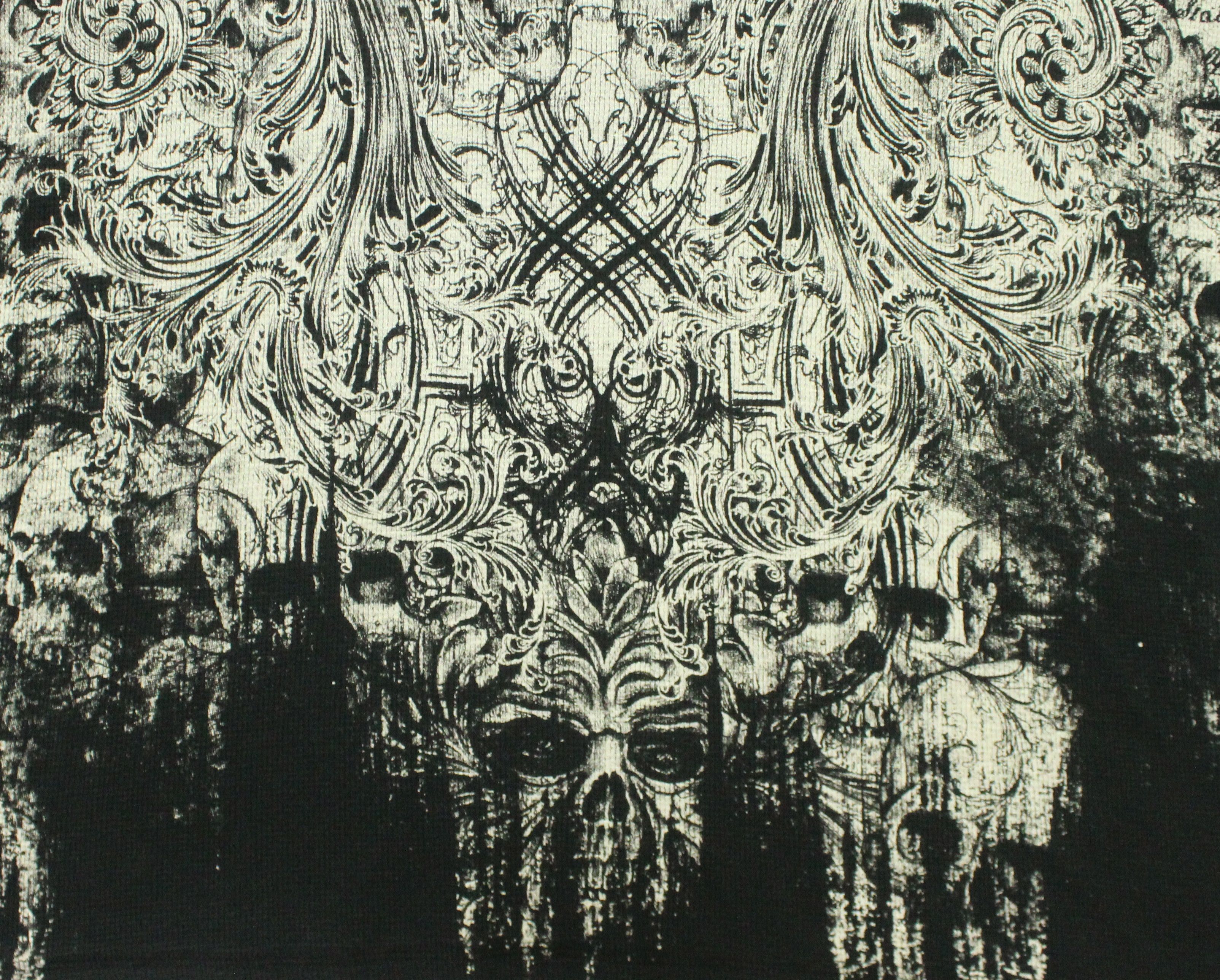Vintage EXTREME COUTURE Shirt Skull Thermal Graphic Taatoo Size US XXL / EU 58 / 5 - 12 Thumbnail