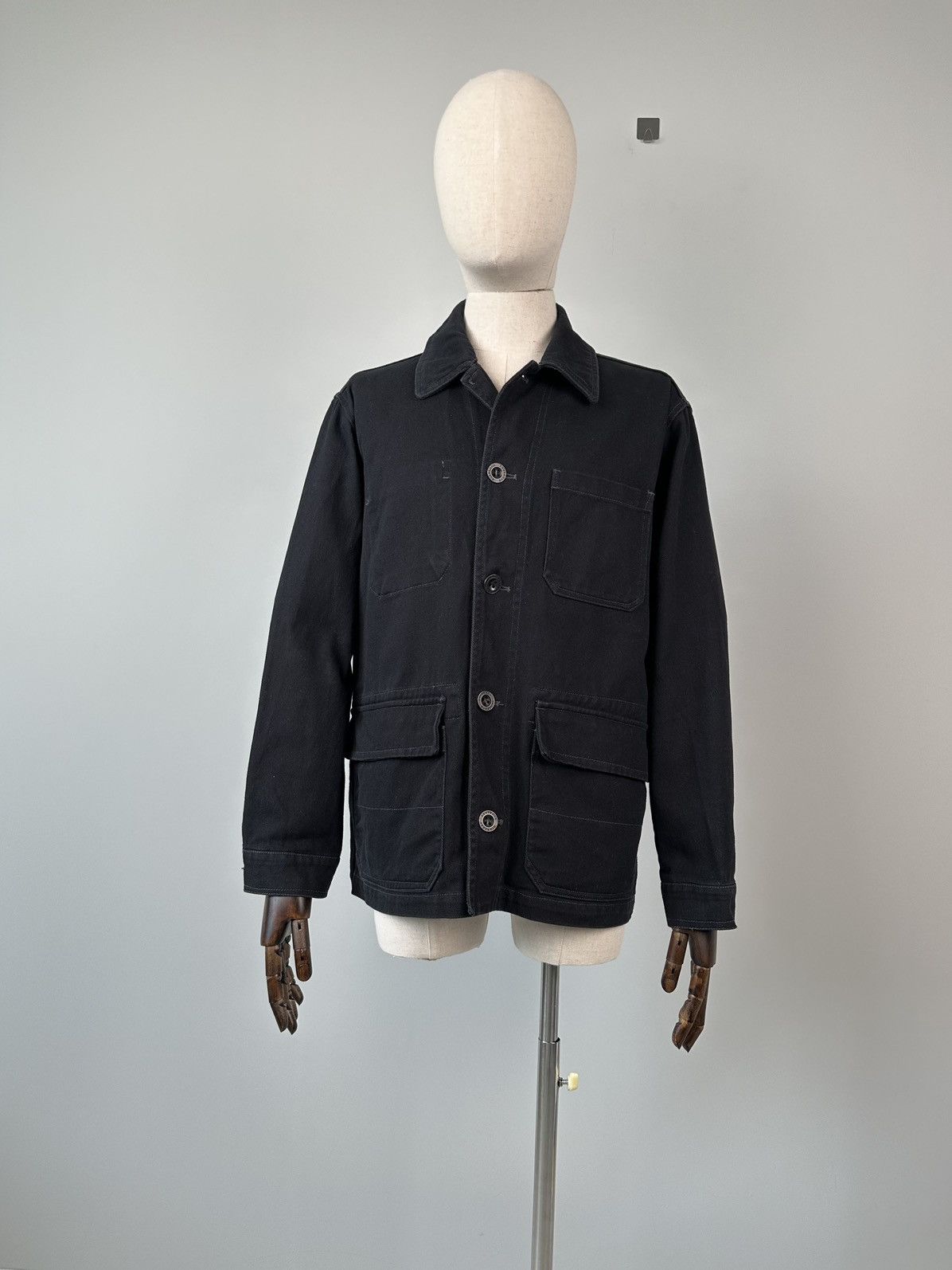 Burberry Burberry Black Canvas Mohawk Face Paint Jacket Size US M / EU 48-50 / 2 - 8 Thumbnail