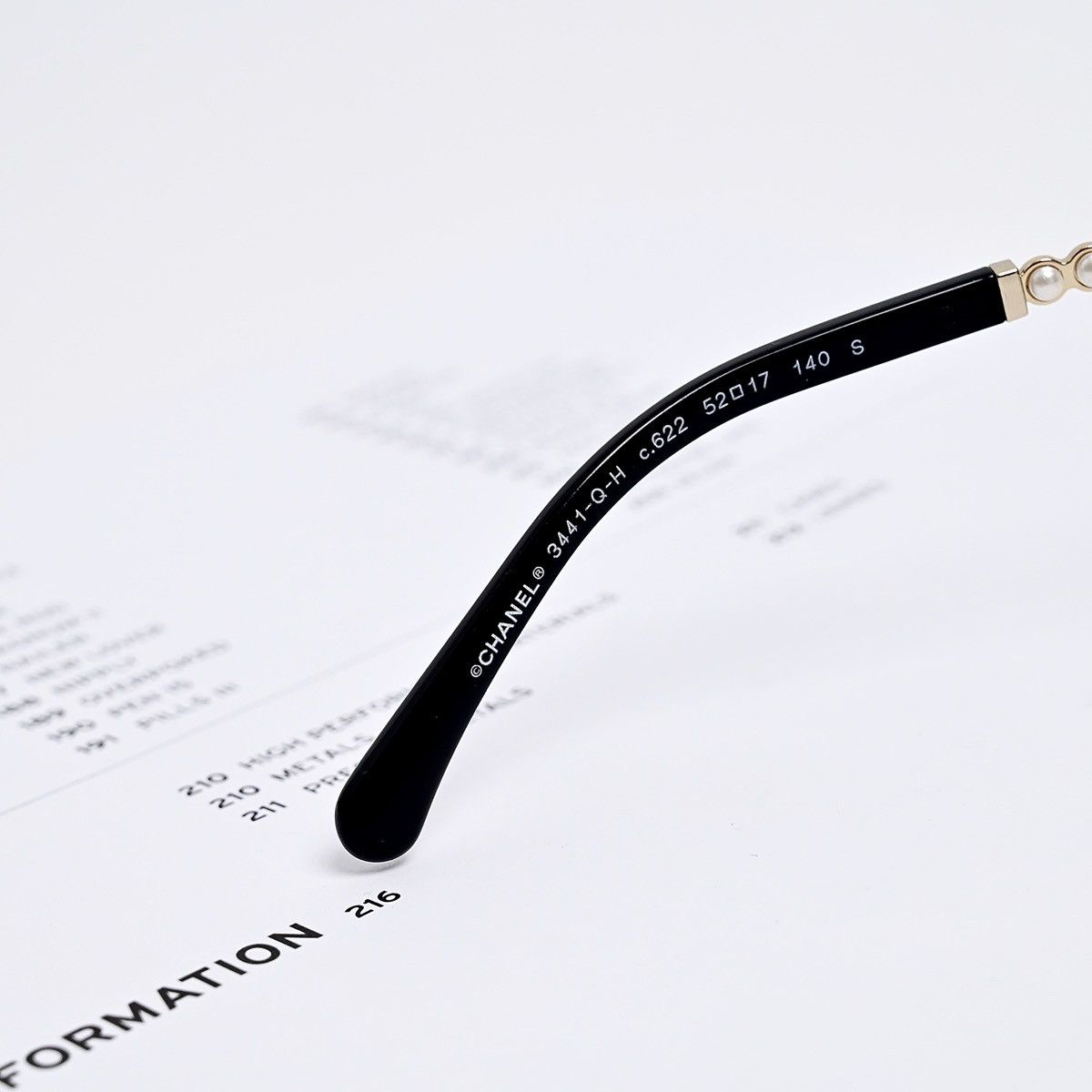 Chanel CHANEL 0CH3441QH GLASSES Size ONE SIZE - 6 Thumbnail