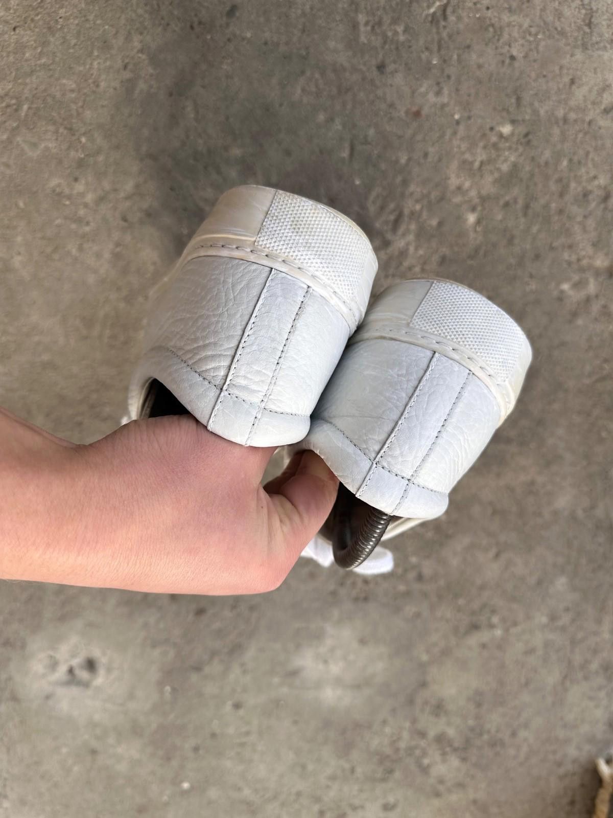 Acne Studios ACNE STUDIOS ADRIANA GRAIN LEATHER SNEAKERS WHITE SZ 40 Size US 10 / IT 40 - 5 Thumbnail