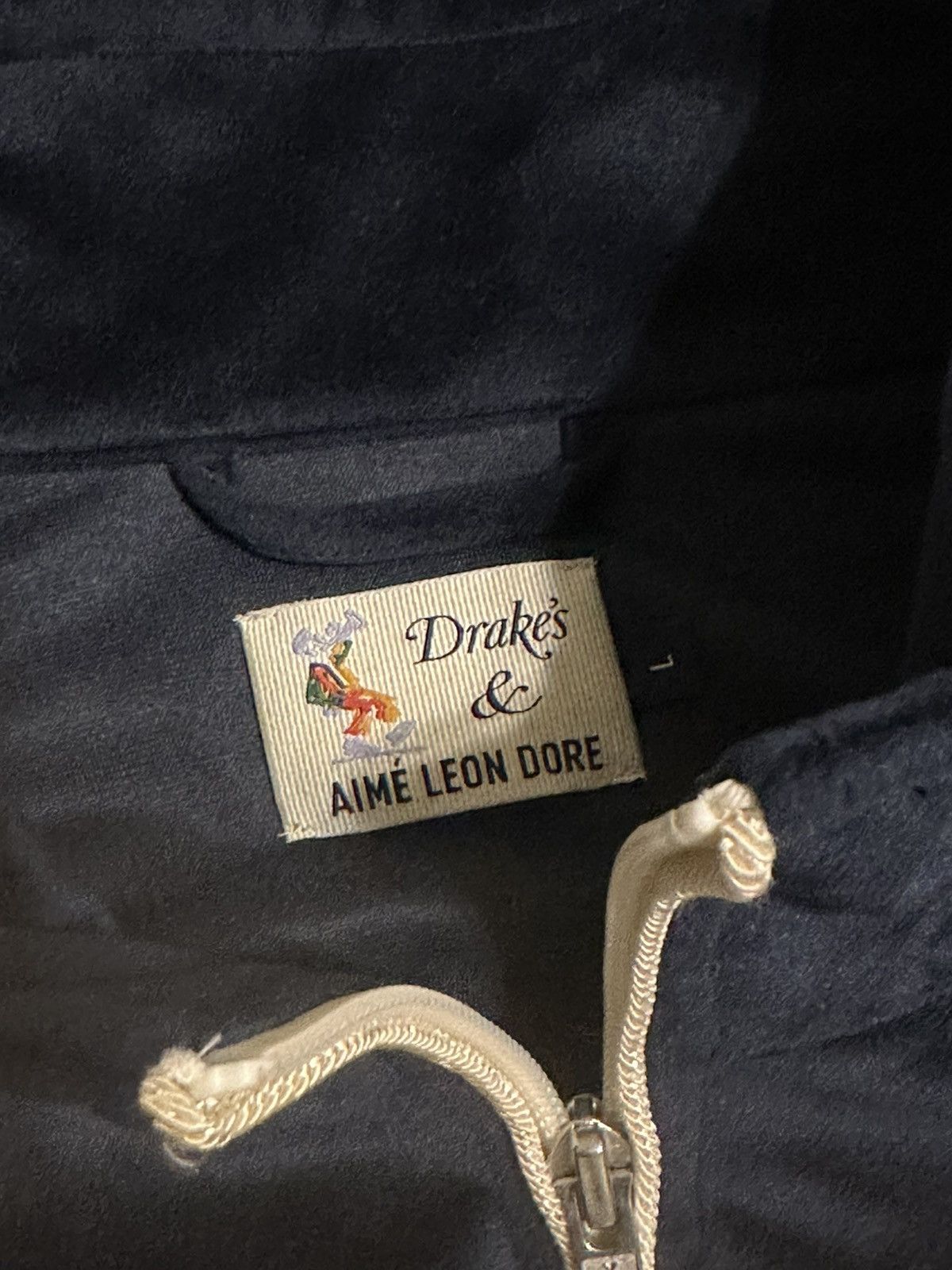 Aime Leon Dore × Drake's ALD x Drakes Velvet Track Jacket Size US L / EU 52-54 / 3 - 4 Thumbnail