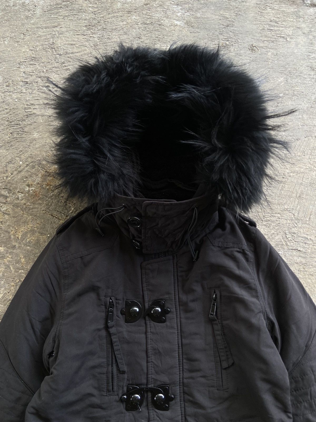 14th Addiction 2000s SLY - Vkei Apocalypse 14th Style Racoon Fur Jacket Size US S / EU 44-46 / 1 - 3 Thumbnail