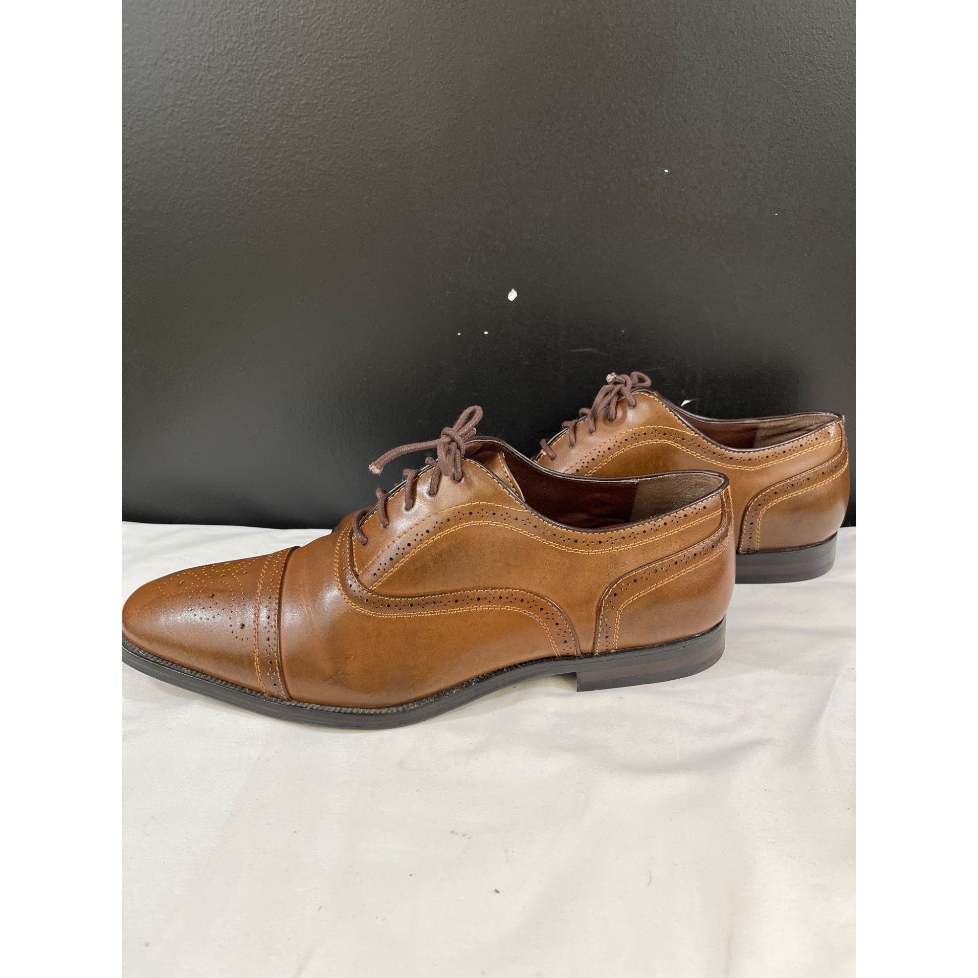 Giorgio Brutini Giorgio Brutini Men's Brown Shoes/Oxfords Size 12M SKU 5800 Size US 12 / EU 45 - 5 Thumbnail
