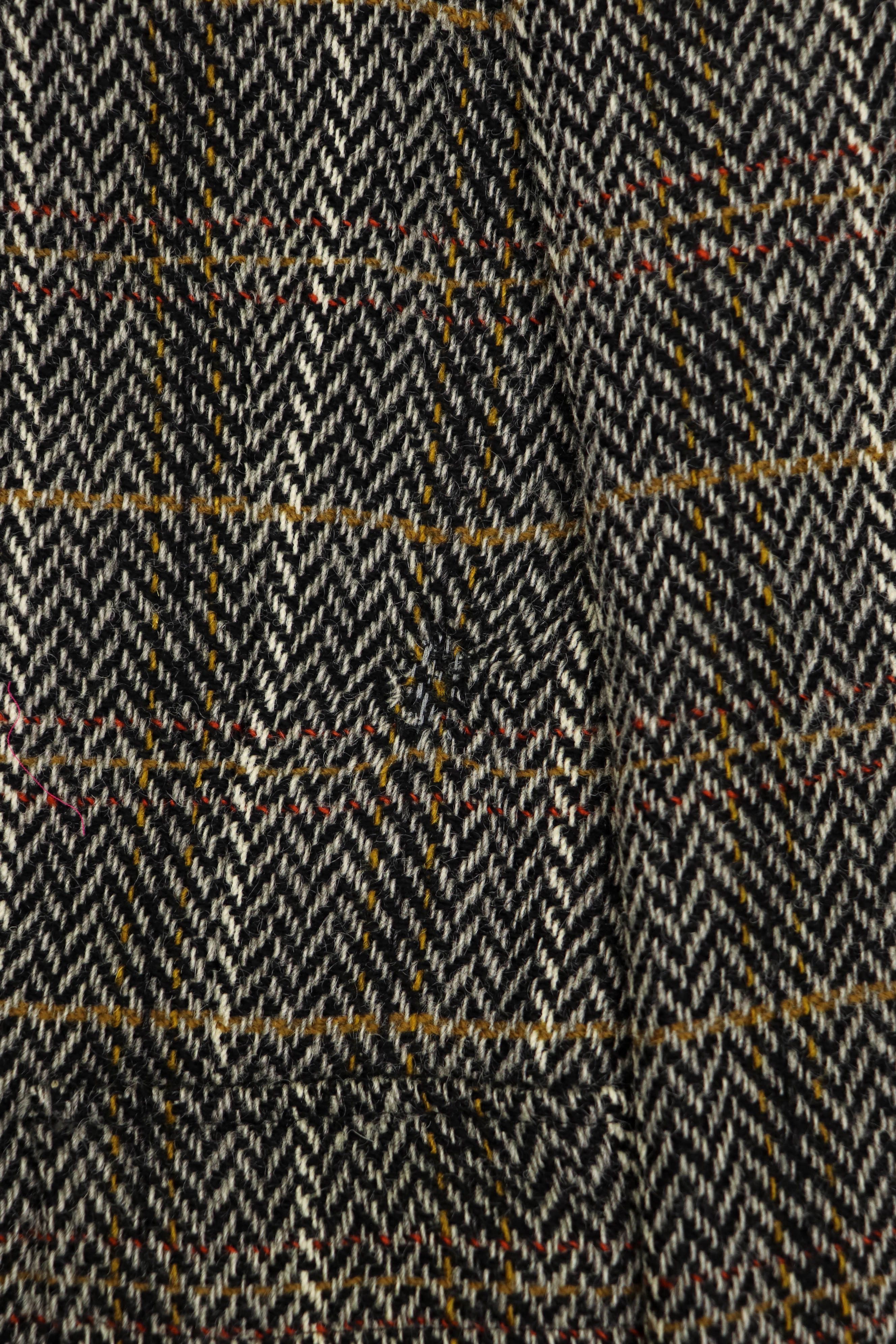 DAKS 80s Vintage DAKS Tartan Heavy Tweed Wool Sport Coat Blazer Size 40R - 9 Thumbnail