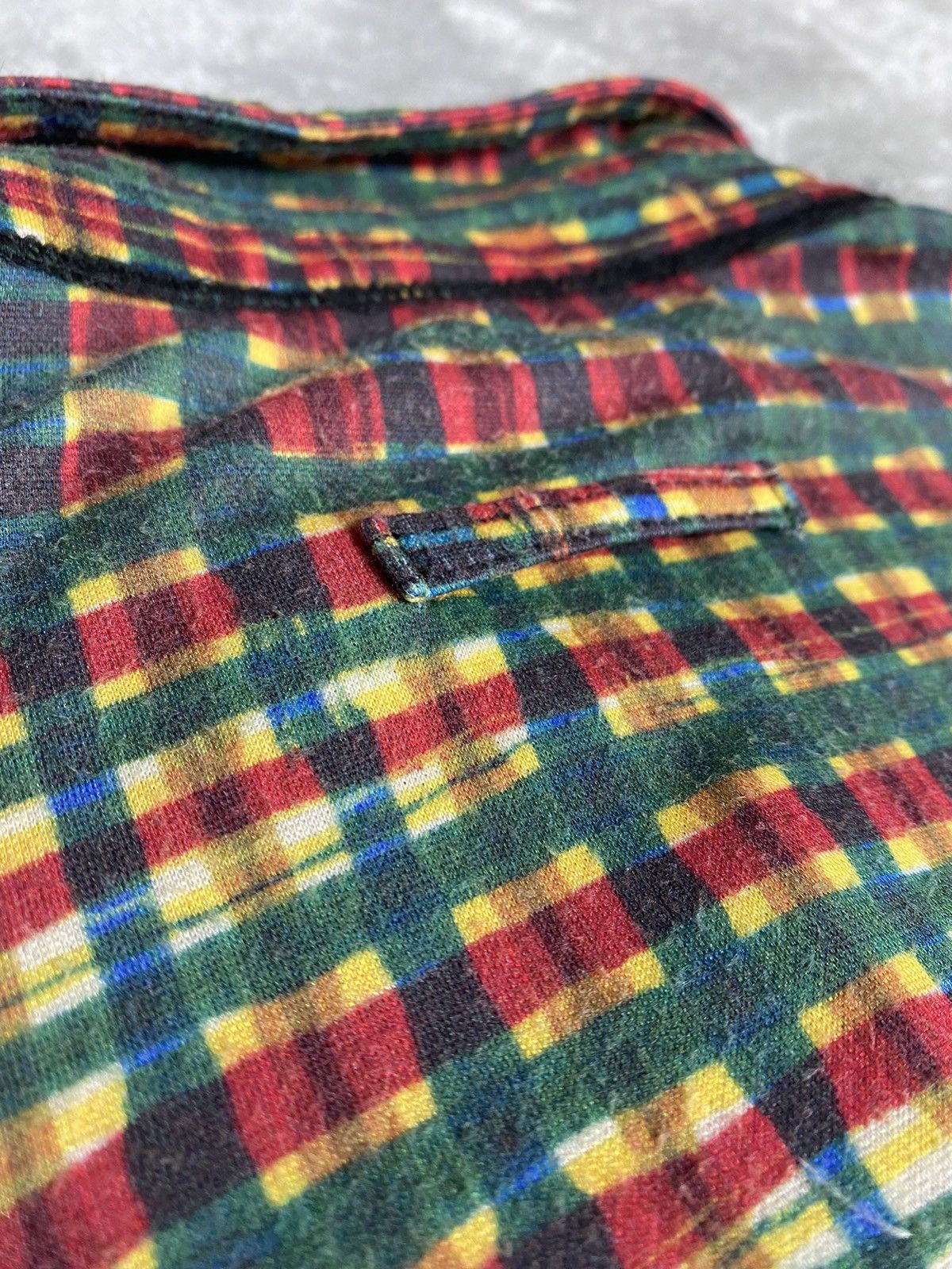 Jean Paul Gaultier Jean Paul Gaultier Homme Face Checked Mesh Plaids Size US S / EU 44-46 / 1 - 13 Thumbnail