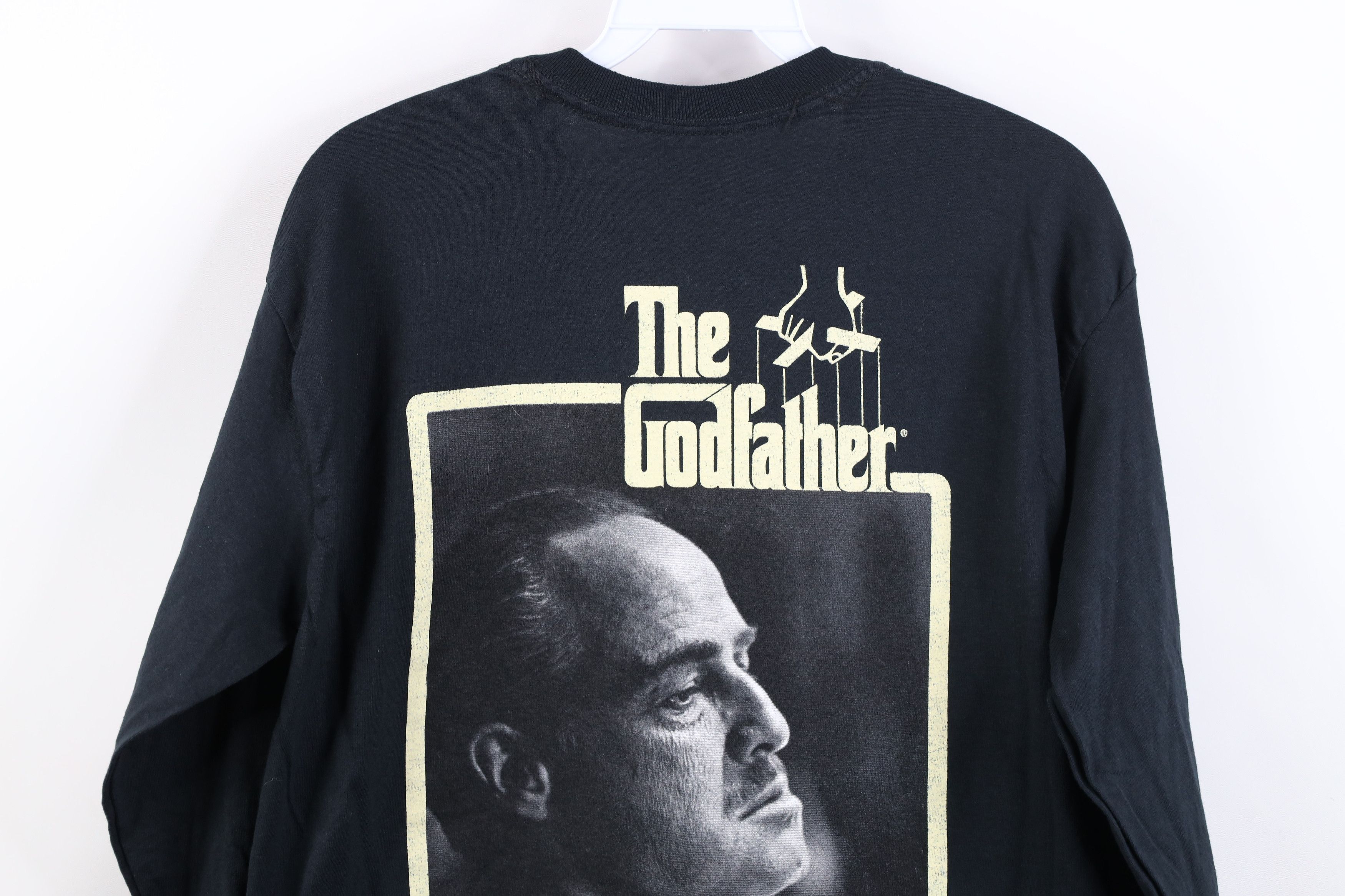 Vintage Y2K Streetwear The Godfather Movie Long Sleeve T-Shirt Black Size US M / EU 48-50 / 2 - 11 Thumbnail