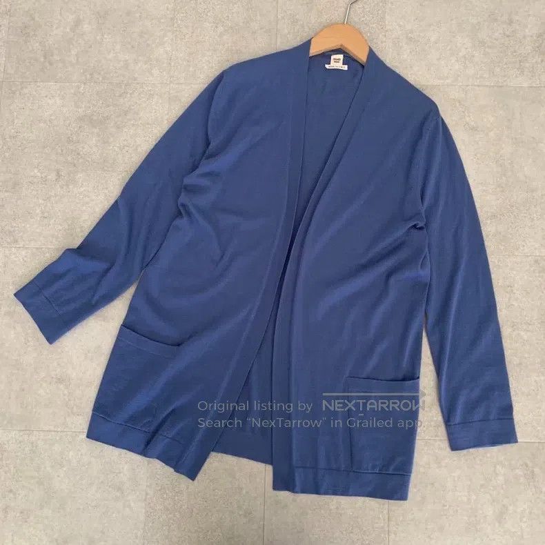 Hermes Hermes Blue cashmere knitted suit Size XS / US 0-2 / IT 36-38 - 7 Thumbnail