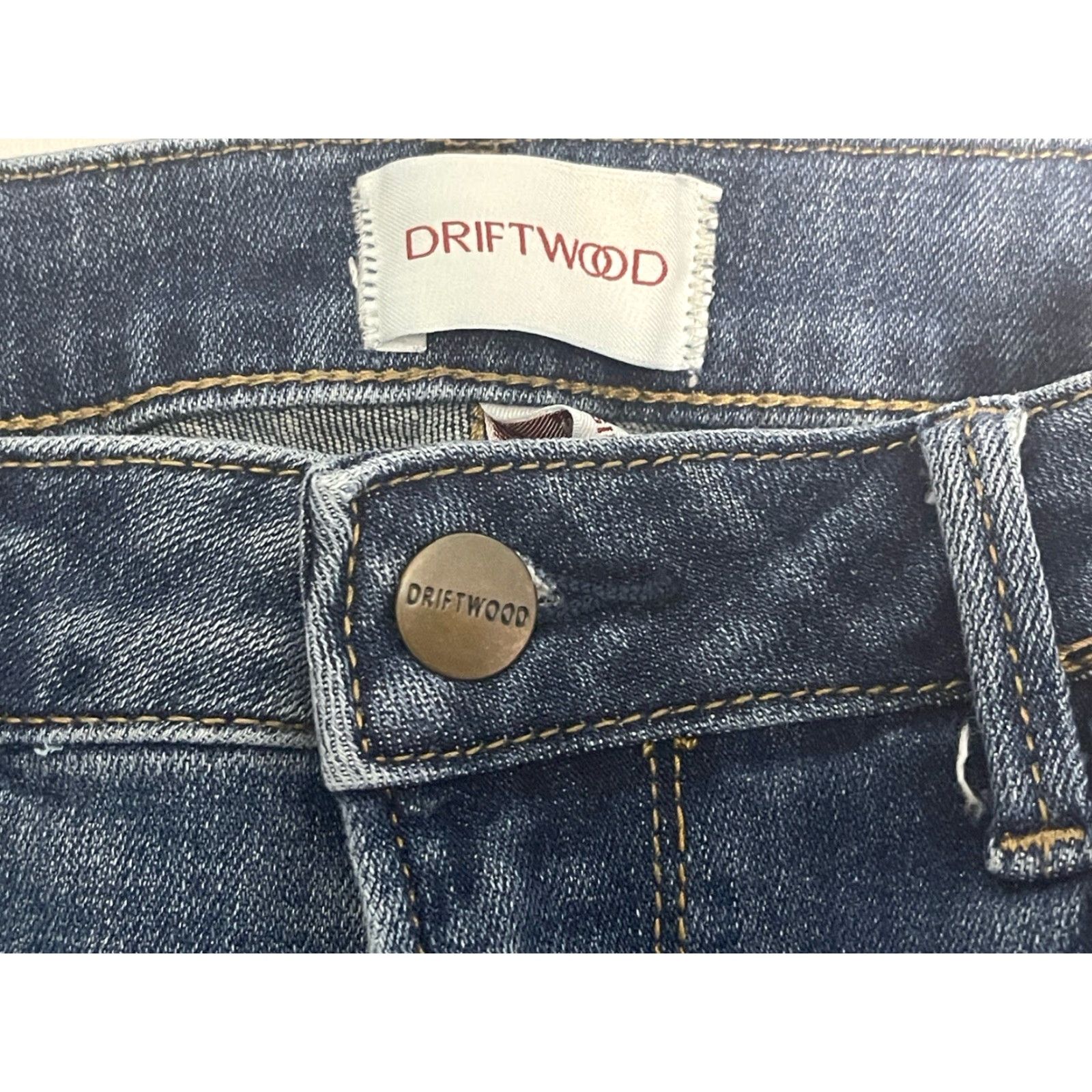Vintage Driftwood Rosie Blue Flare Jeans Sz 28 X 31.5 Size 28" / US 6 / IT 42 - 2 Thumbnail