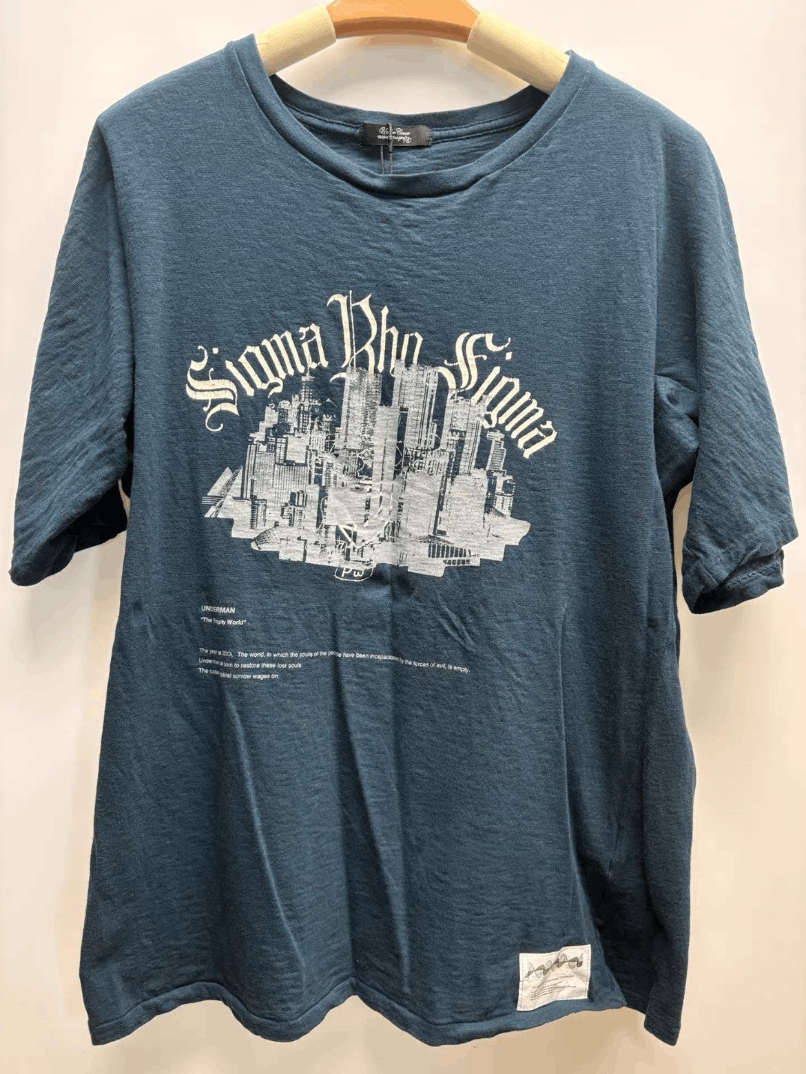 Undercover Sz 1 Undercover 11SS Empty World Tee Size US S / EU 44-46 / 1 - 1 Thumbnail