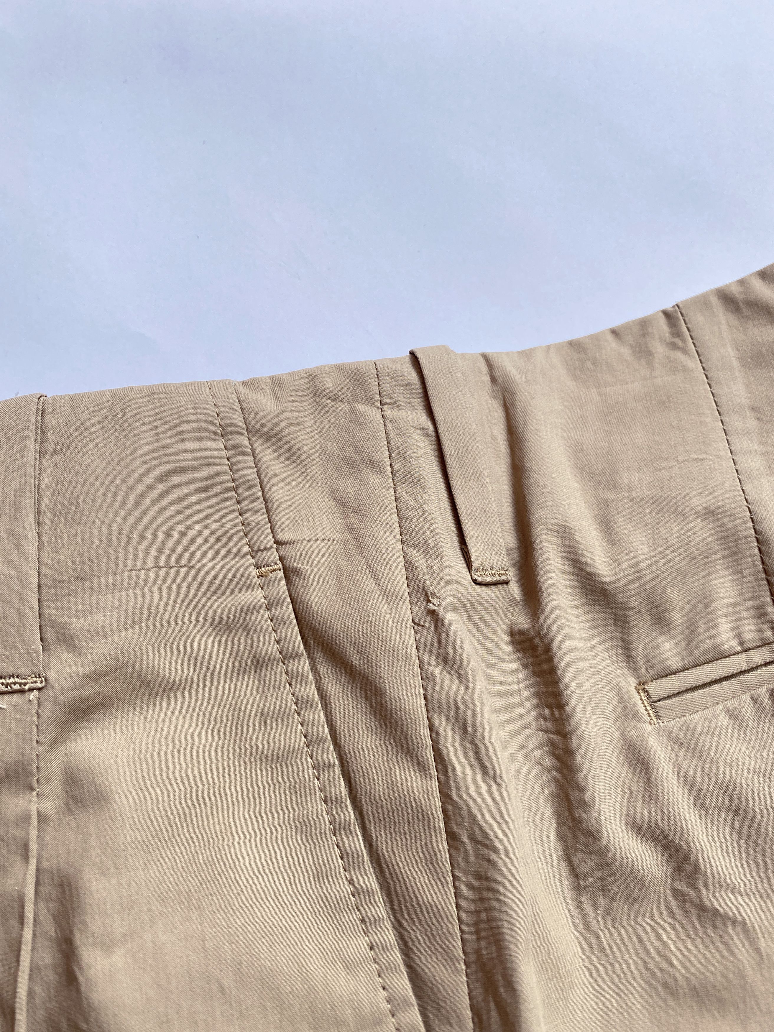 Balenciaga ⚡️QUICK SALE⚡️Balenciaga SAMPLE Demna Poplin Pants Trousers Size US 33 - 5 Thumbnail