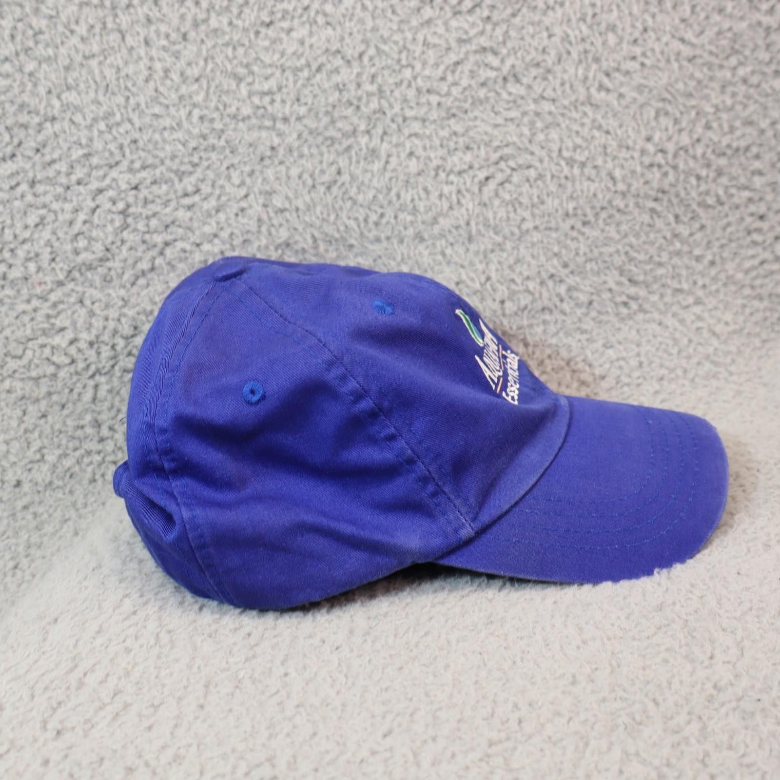 Other Aquafina Essentials Hat Men OSF Blue Strapback Cap Embroid Size ONE SIZE - 6 Thumbnail