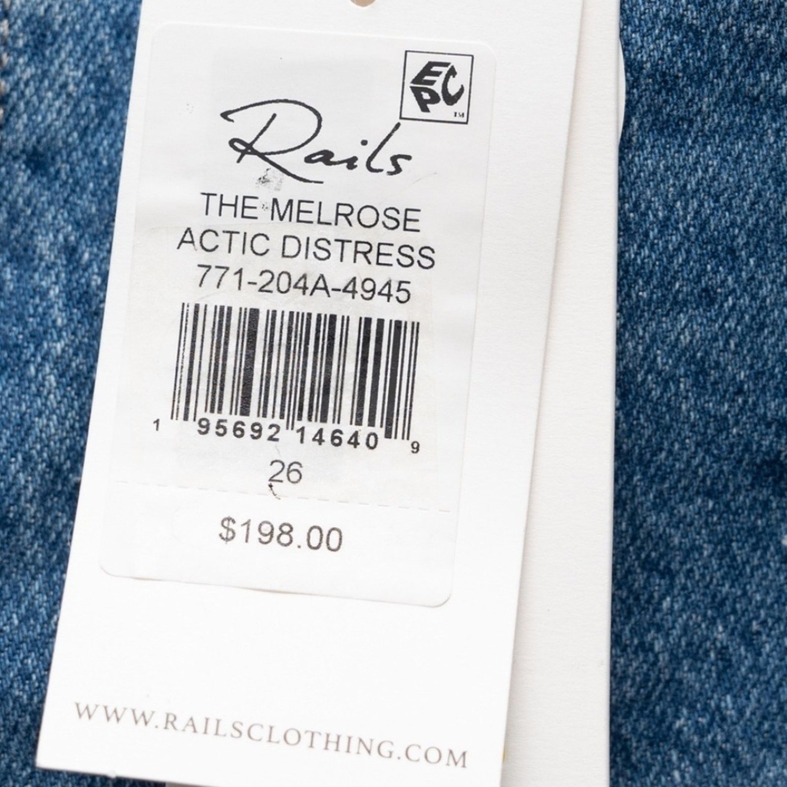 Rails Rails. The Melrose Distress Jeans. Size 26" / US 2 / IT 38 - 3 Thumbnail