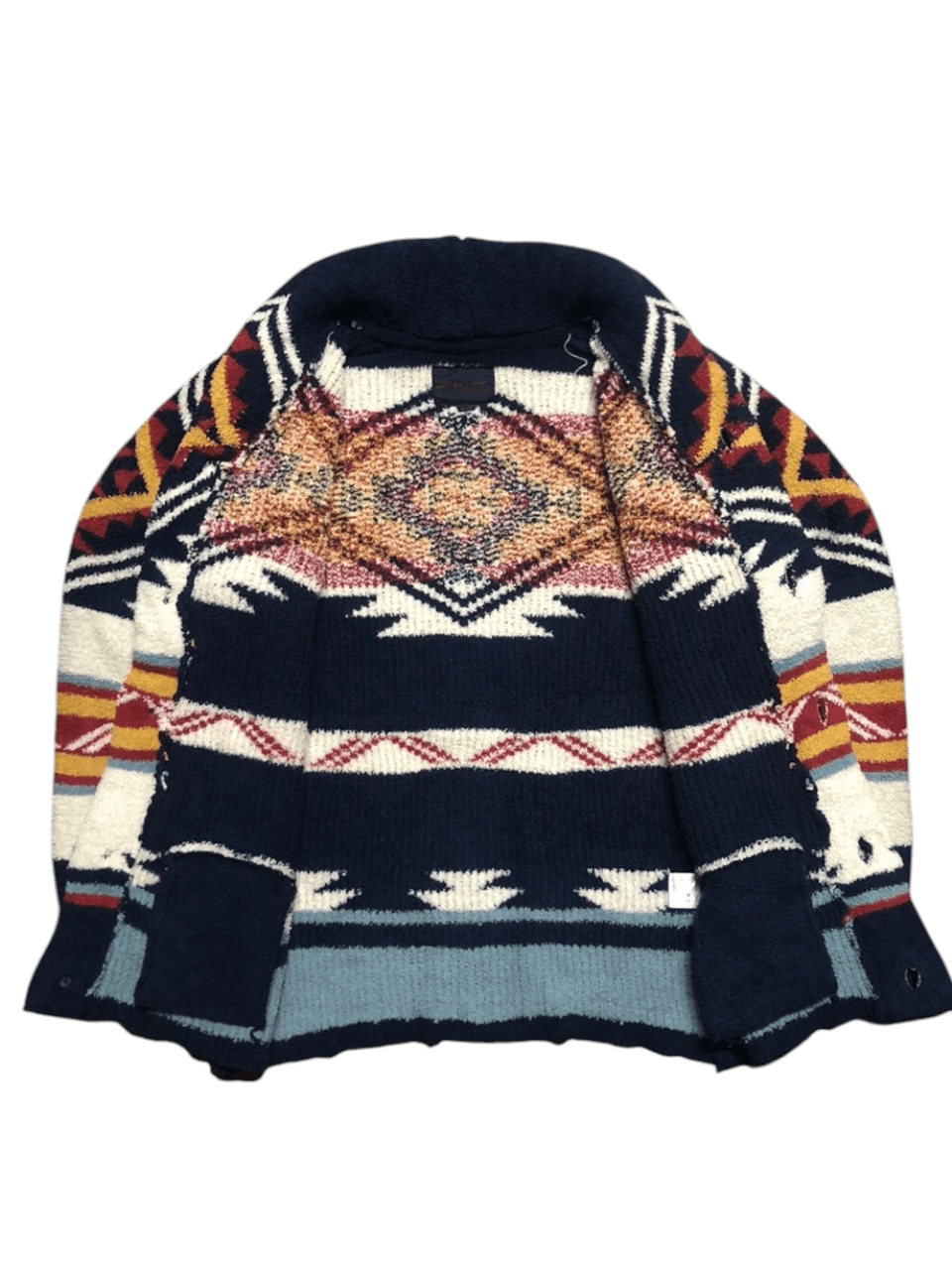 Japanese Brand × Native GRAIL💥 ANTIBALISTIC NAVAJO FULL PRINT BUTTON JACKET Size US M / EU 48-50 / 2 - 3 Thumbnail