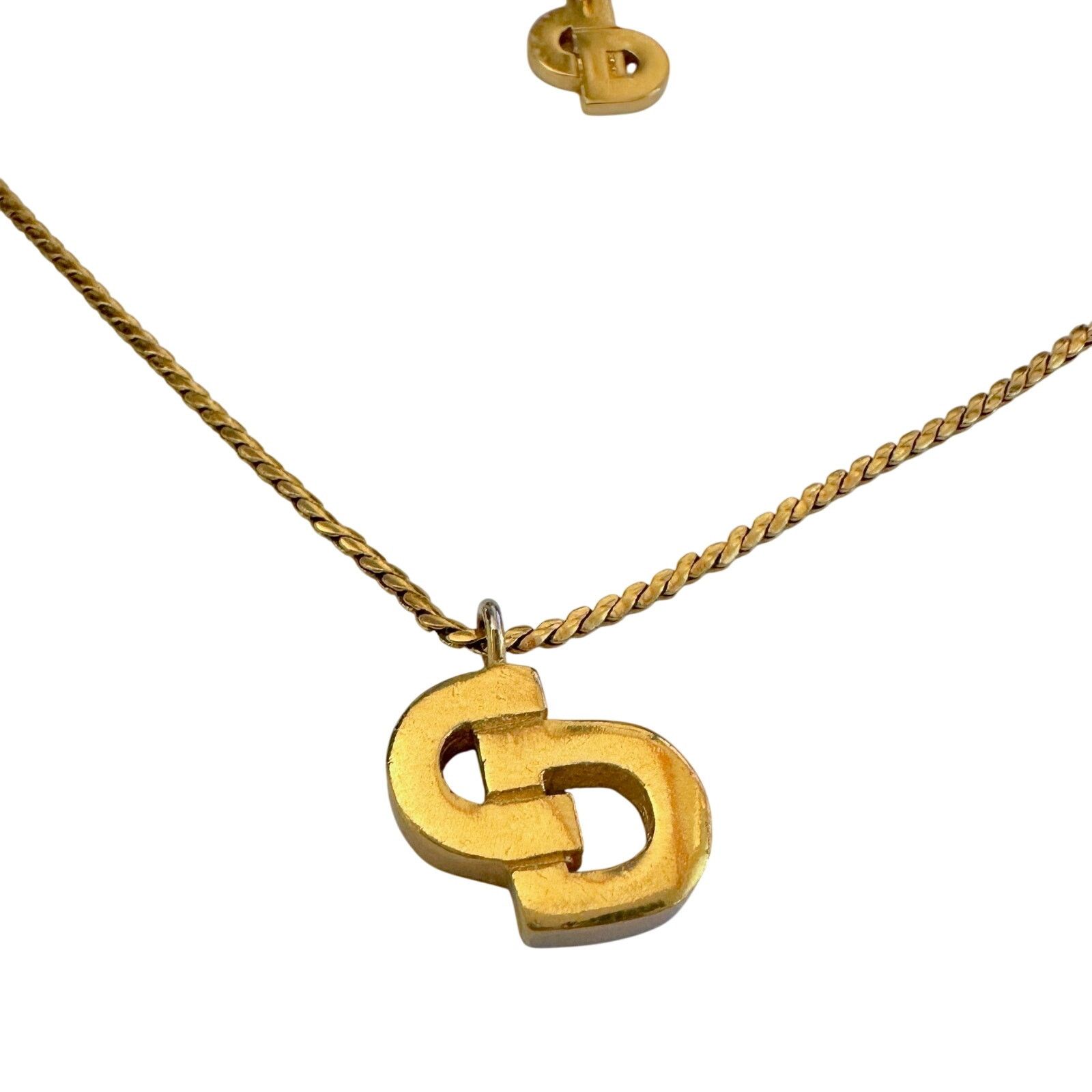Dior Christian Dior Offset CD Initial Necklace Size ONE SIZE - 5 Thumbnail
