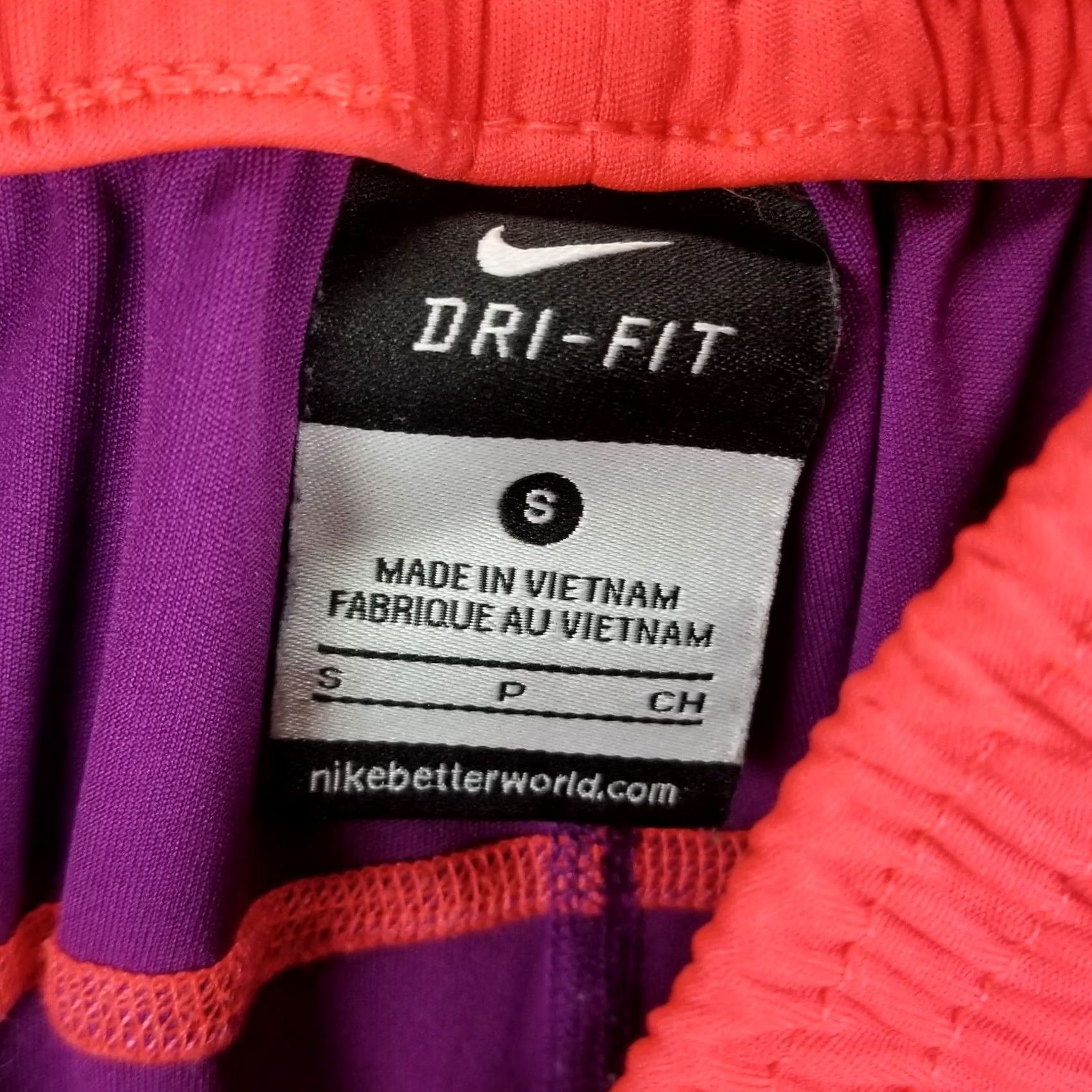 Nike Nike Dri-Fit Women's Shorts Small Purple Running Workout Activewear Size 28" / US 6 / IT 42 - 7 Thumbnail