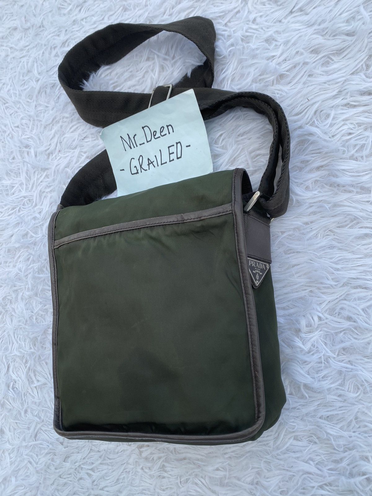 Prada Rare Vintage PRADA Nylon Sling Bang Size ONE SIZE - 7 Thumbnail