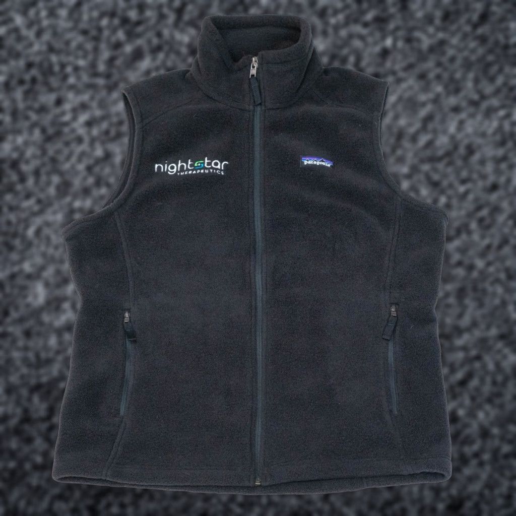 Patagonia VINTAGE Patagonia Synchilla Vest Womens Large Black Full Zip Fleece Outdoors Hiking Logo Size L / US 10 / IT 46 - 1 Thumbnail