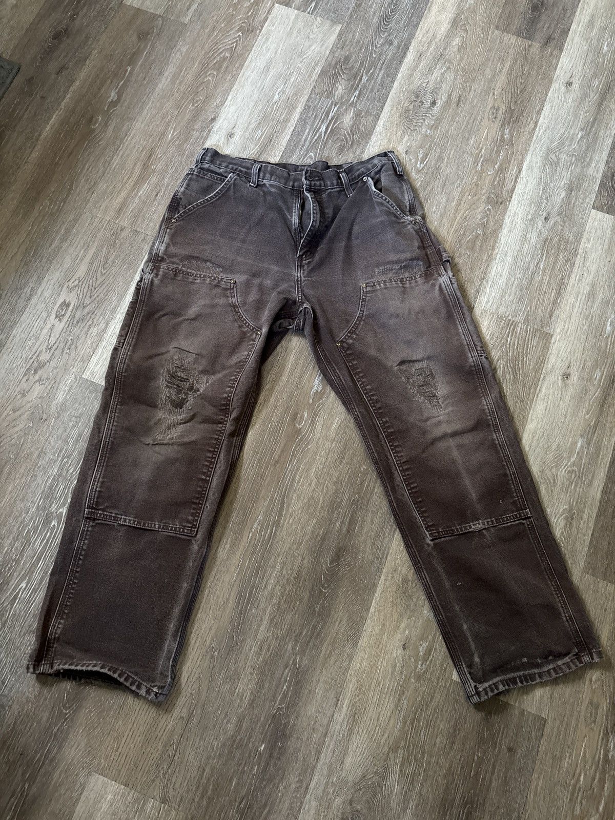 Carhartt Vintage Heavy Duty Carhartt Denim Size US 32 / EU 48 - 2 Thumbnail