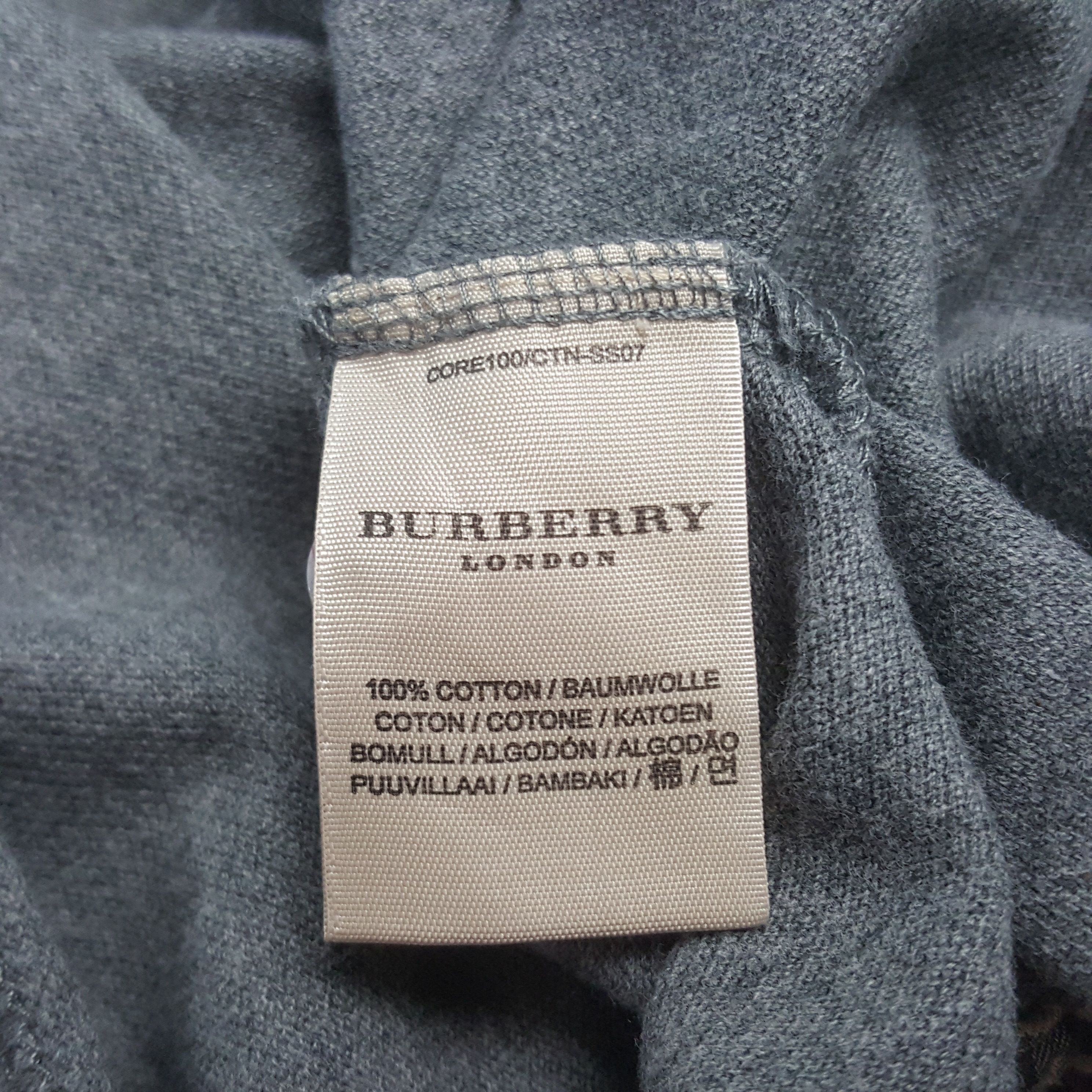 Burberry Vintage Burberry London Polos Shirt Size US L / EU 52-54 / 3 - 7 Thumbnail