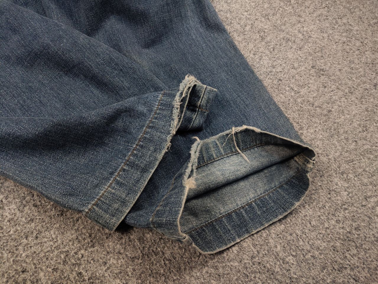 Japanese Brand Vintage Bartack System-u Japanese Denim Faded Jeans Scovill Size US 30 / EU 46 - 11 Thumbnail