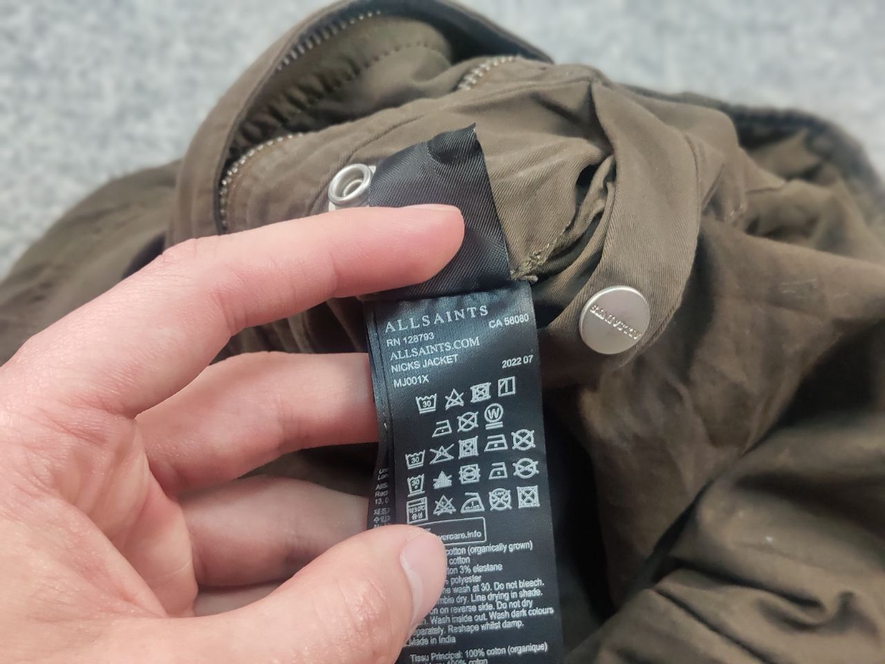 Allsaints Allsaints Nicks Ramskull Military Bomber Jacket Vintage LGB Size US S / EU 44-46 / 1 - 19 Thumbnail