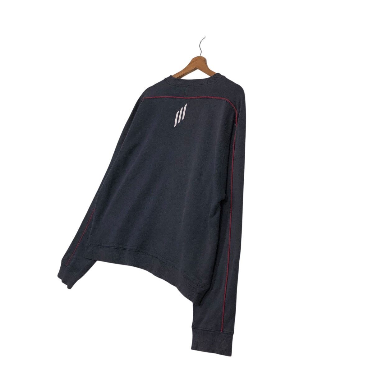 Adidas 📌Vintage Adidas Sweatshirt Big Logo Design Size US L / EU 52-54 / 3 - 11 Thumbnail