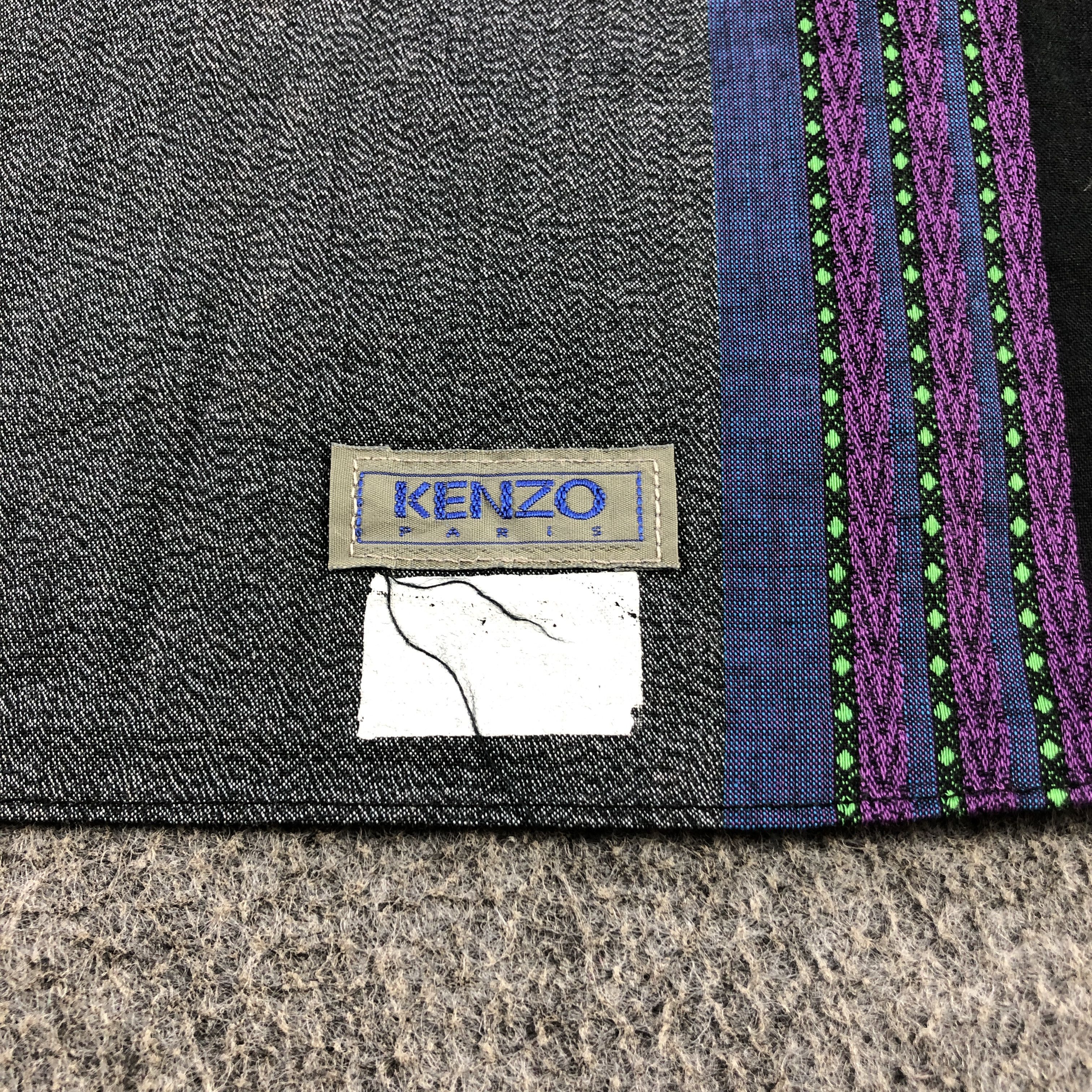 Kenzo Kenzo Handkerchief Neckerchief Bandana H2343 Size ONE SIZE - 4 Thumbnail